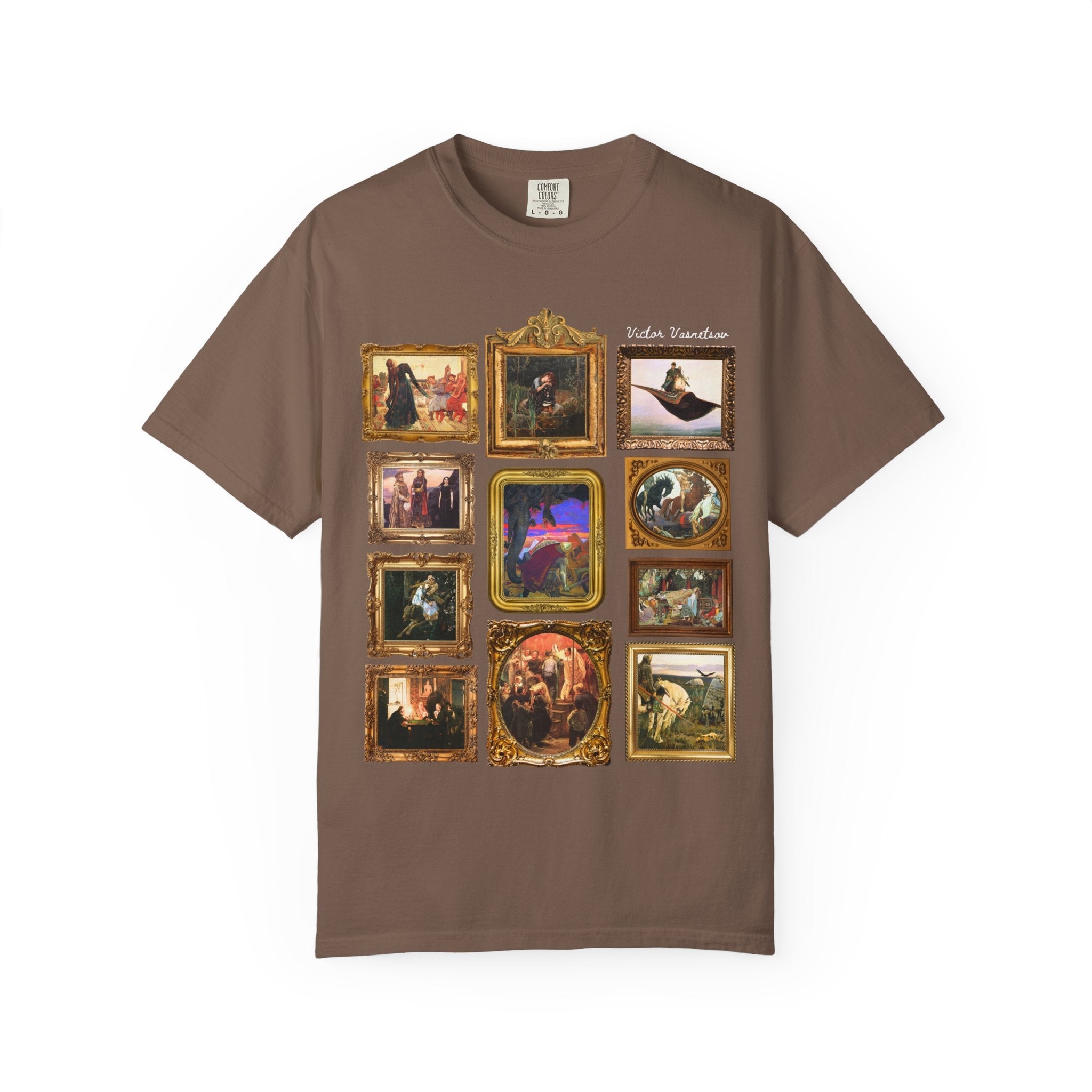 Viktor Vasnetsov Russian Art History Teacher Tee Shirt, Mythological and Historical 19th Century Paintings, Symbolism Art Historian Gift - Opal and June