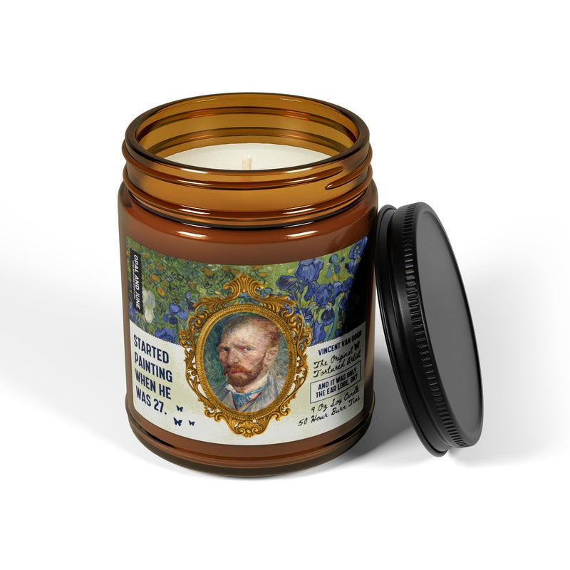 Vincent Van Gogh Art History Gift: Candle - Opal and June