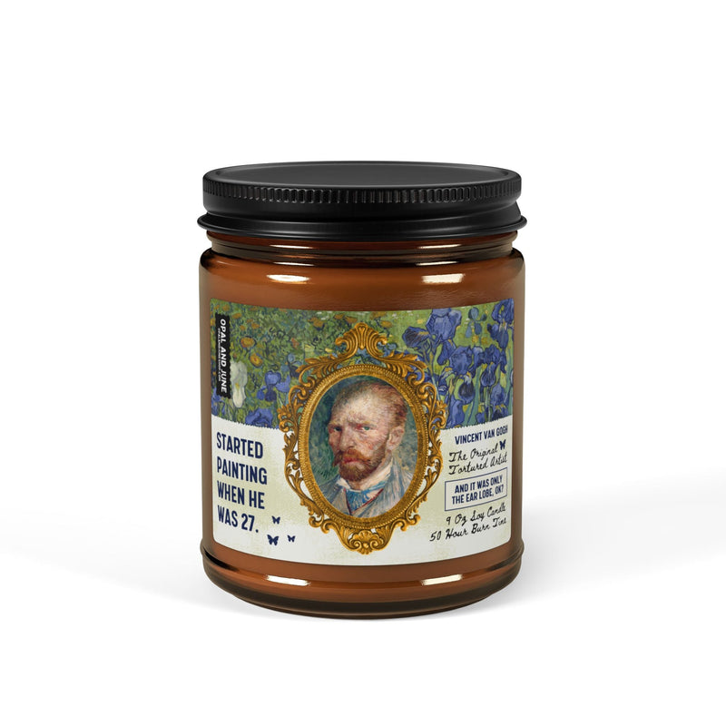 Vincent Van Gogh Art History Gift: Candle - Opal and June