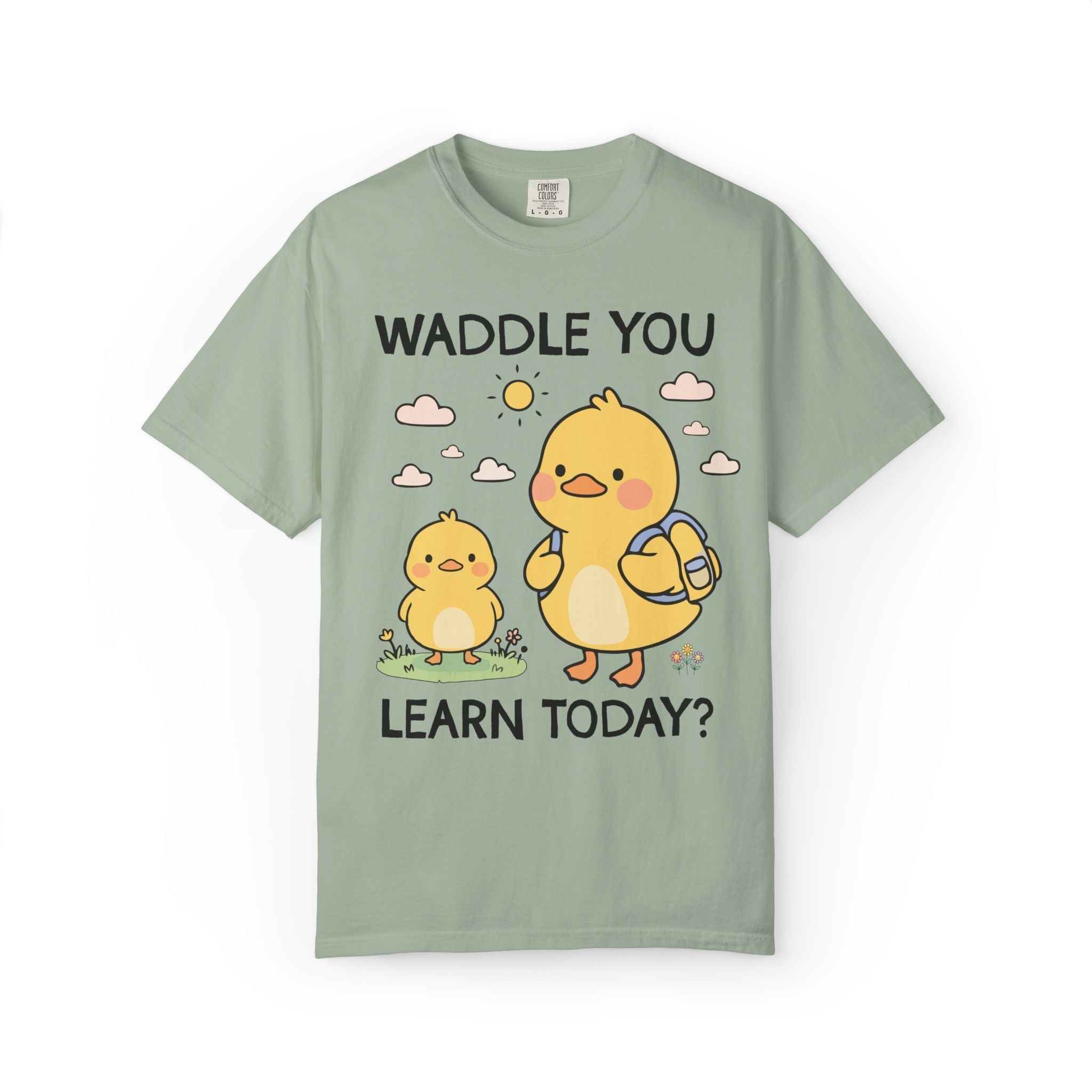 Waddle You Learn Today Tee - Opal and June