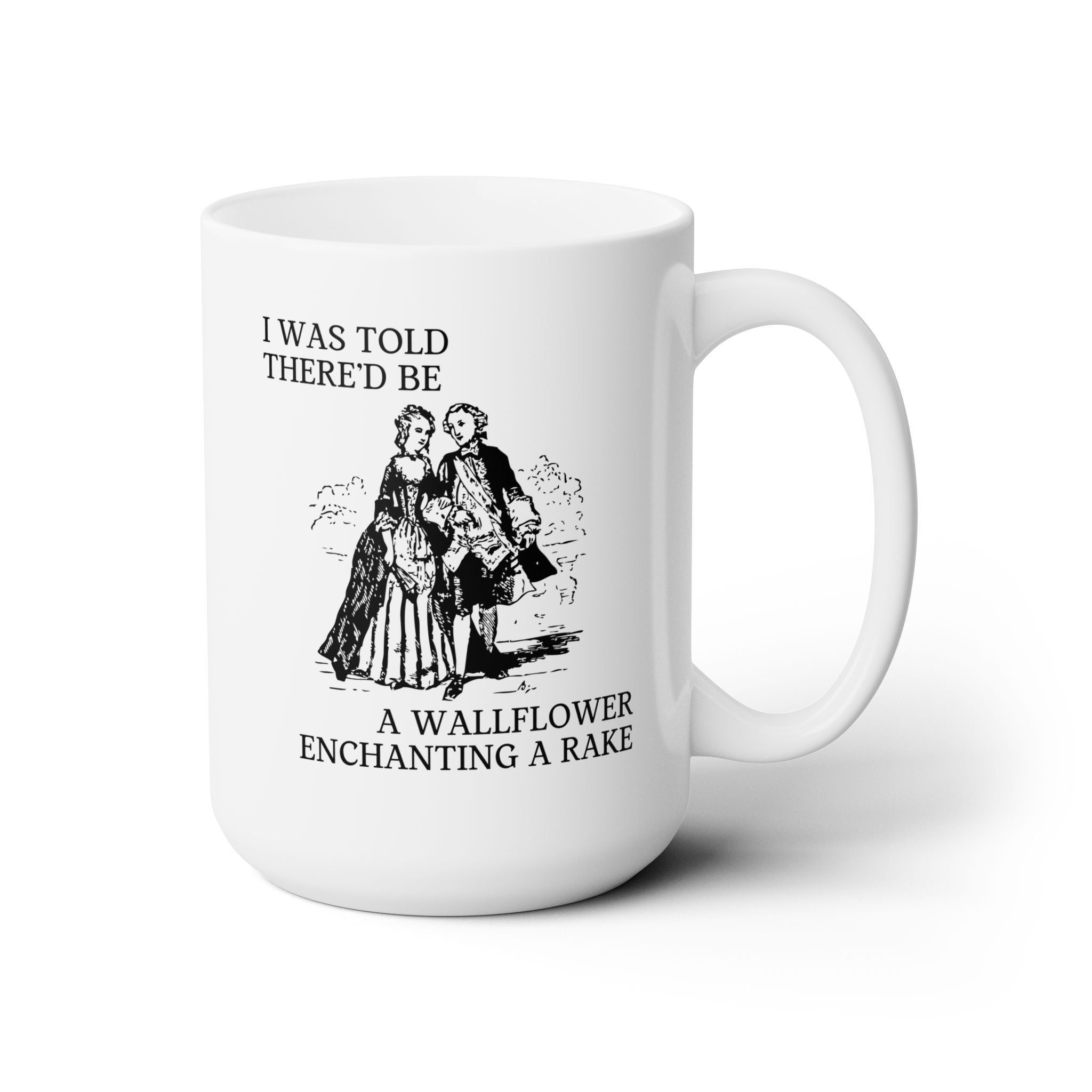 Wallflower and Rake Coffee Mug - Opal and June