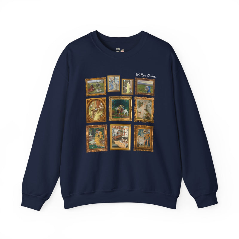 Walter Crane Art History Shirt, English Book Illustrator, Arts and Crafts Movement, Ruth and Boaz, Humanities Professor Gift, Swan Maidens - Opal and June