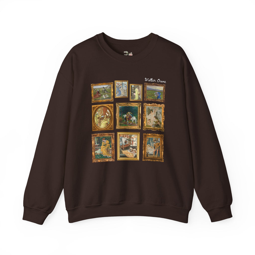 Walter Crane Art History Shirt, English Book Illustrator, Arts and Crafts Movement, Ruth and Boaz, Humanities Professor Gift, Swan Maidens - Opal and June