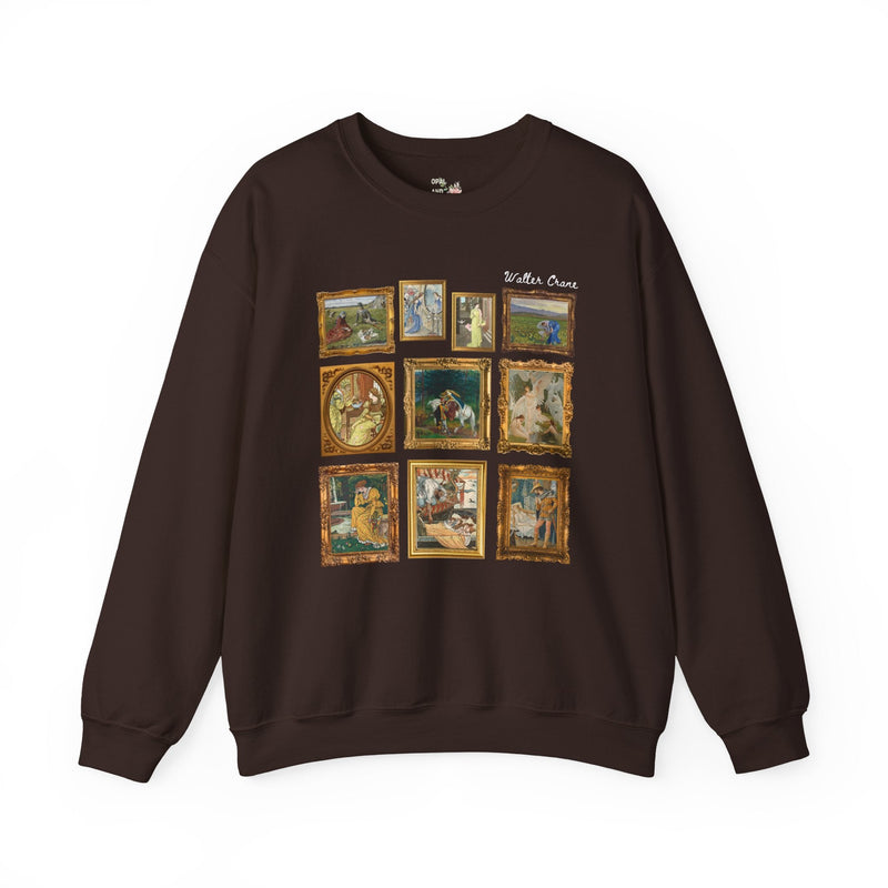 Walter Crane Art History Shirt, English Book Illustrator, Arts and Crafts Movement, Ruth and Boaz, Humanities Professor Gift, Swan Maidens - Opal and June
