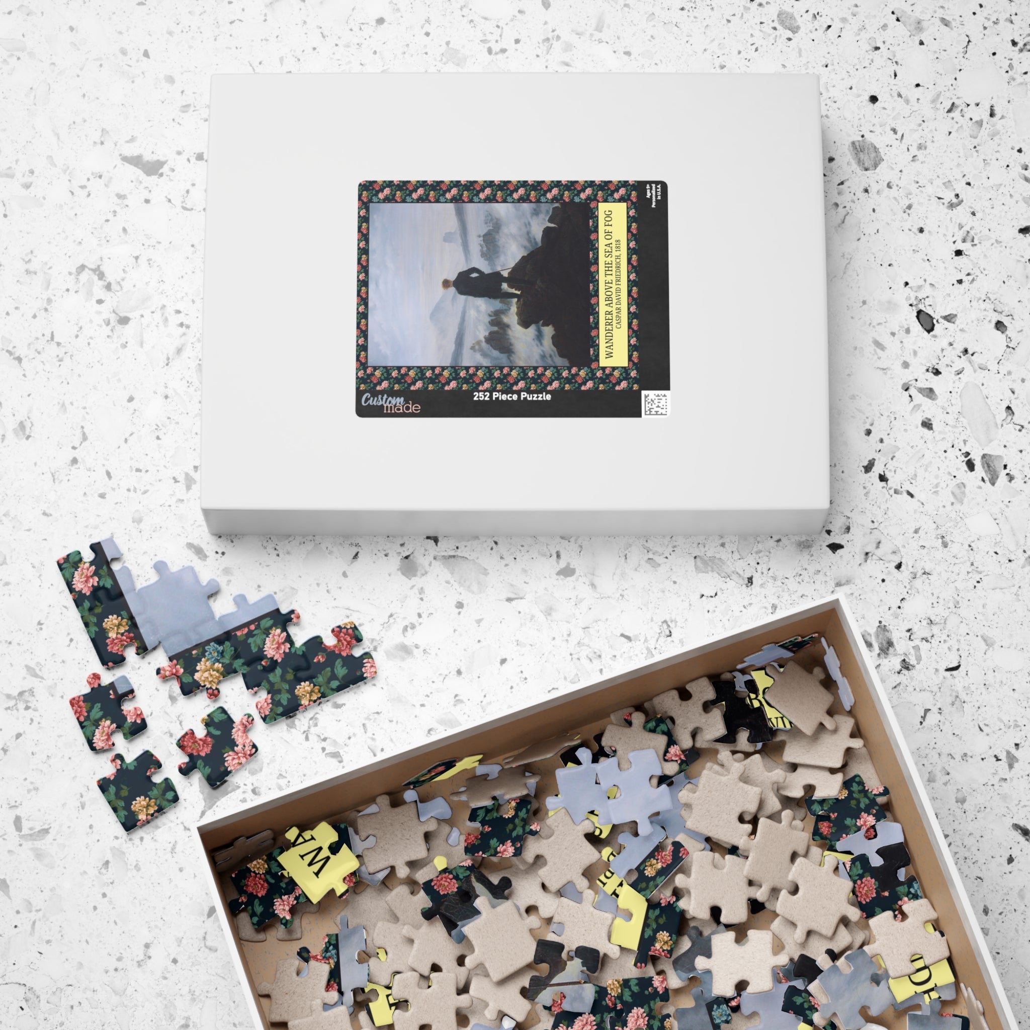 Wanderer Above the Sea of Fog by Caspar David Friedrich - Opal and June