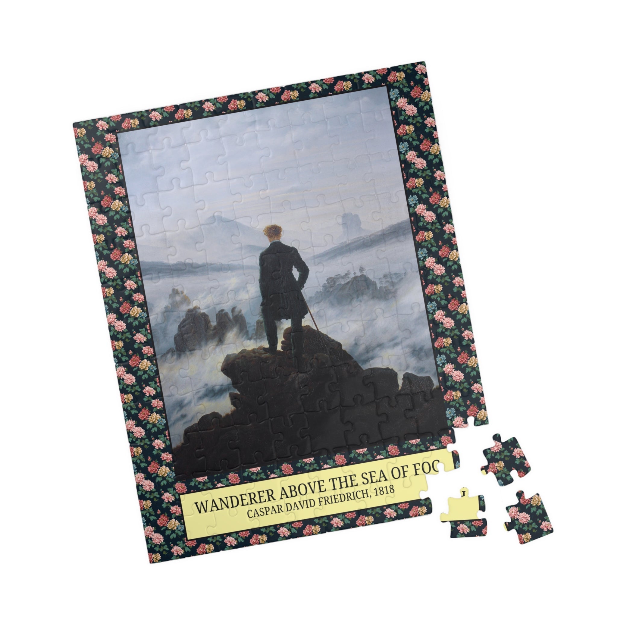 Wanderer Above the Sea of Fog by Caspar David Friedrich - Opal and June