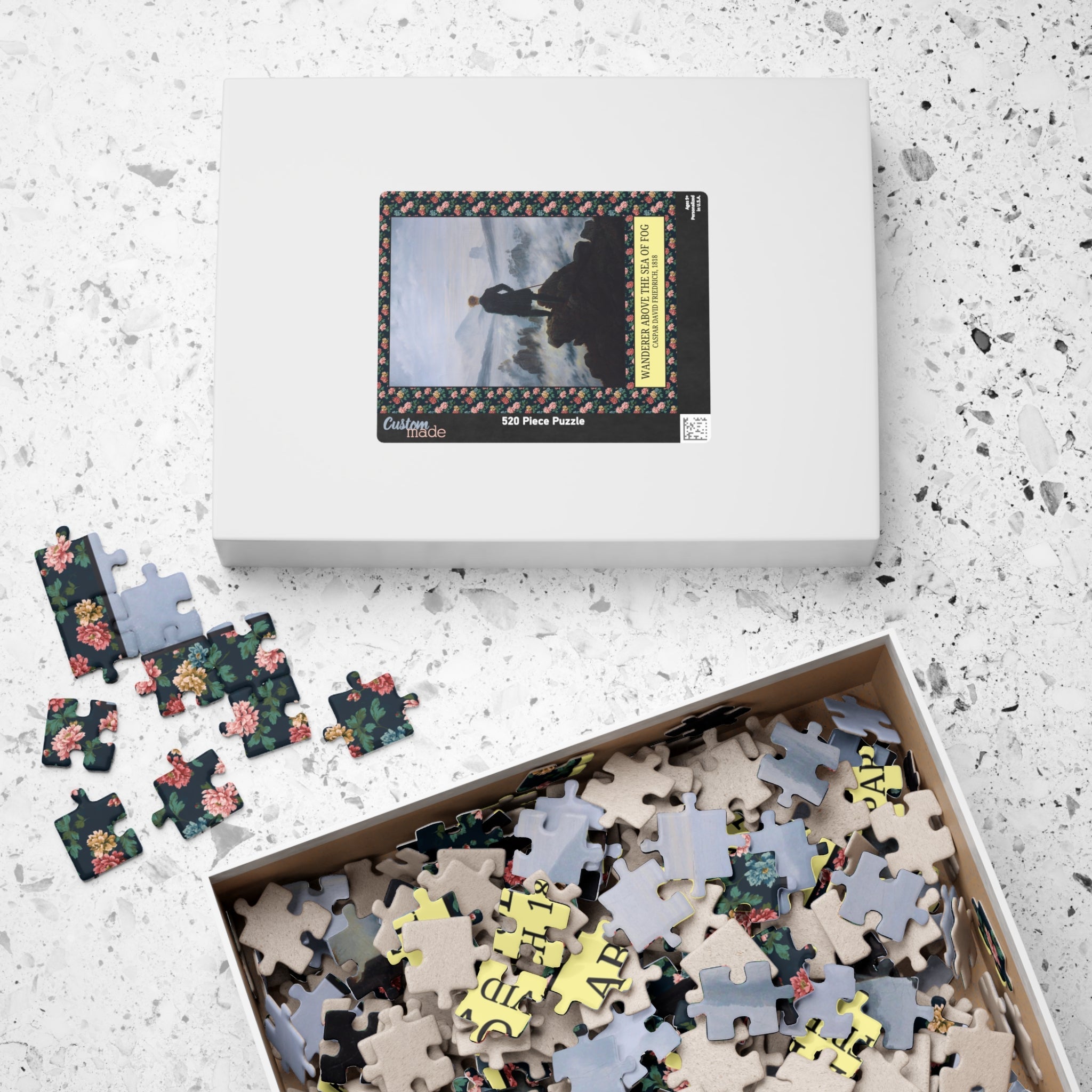 Wanderer Above the Sea of Fog by Caspar David Friedrich - Opal and June