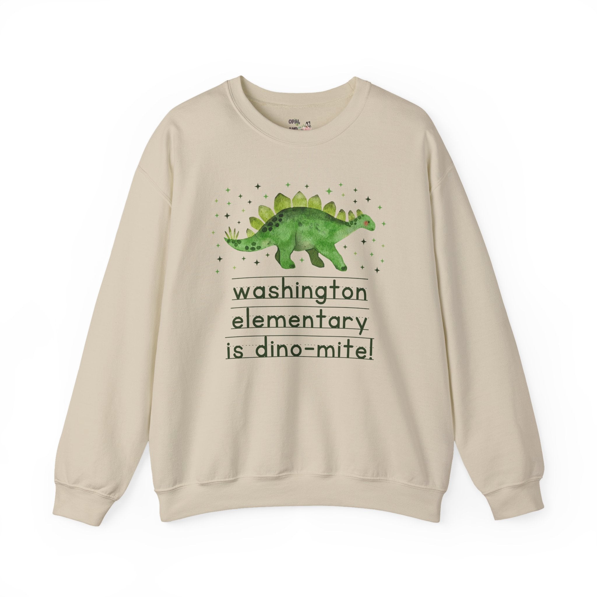 Washington Elementary is Dino - mite! | FPS + Opal and June Sweatshirt, Fayetteville Public Schools - Opal and June