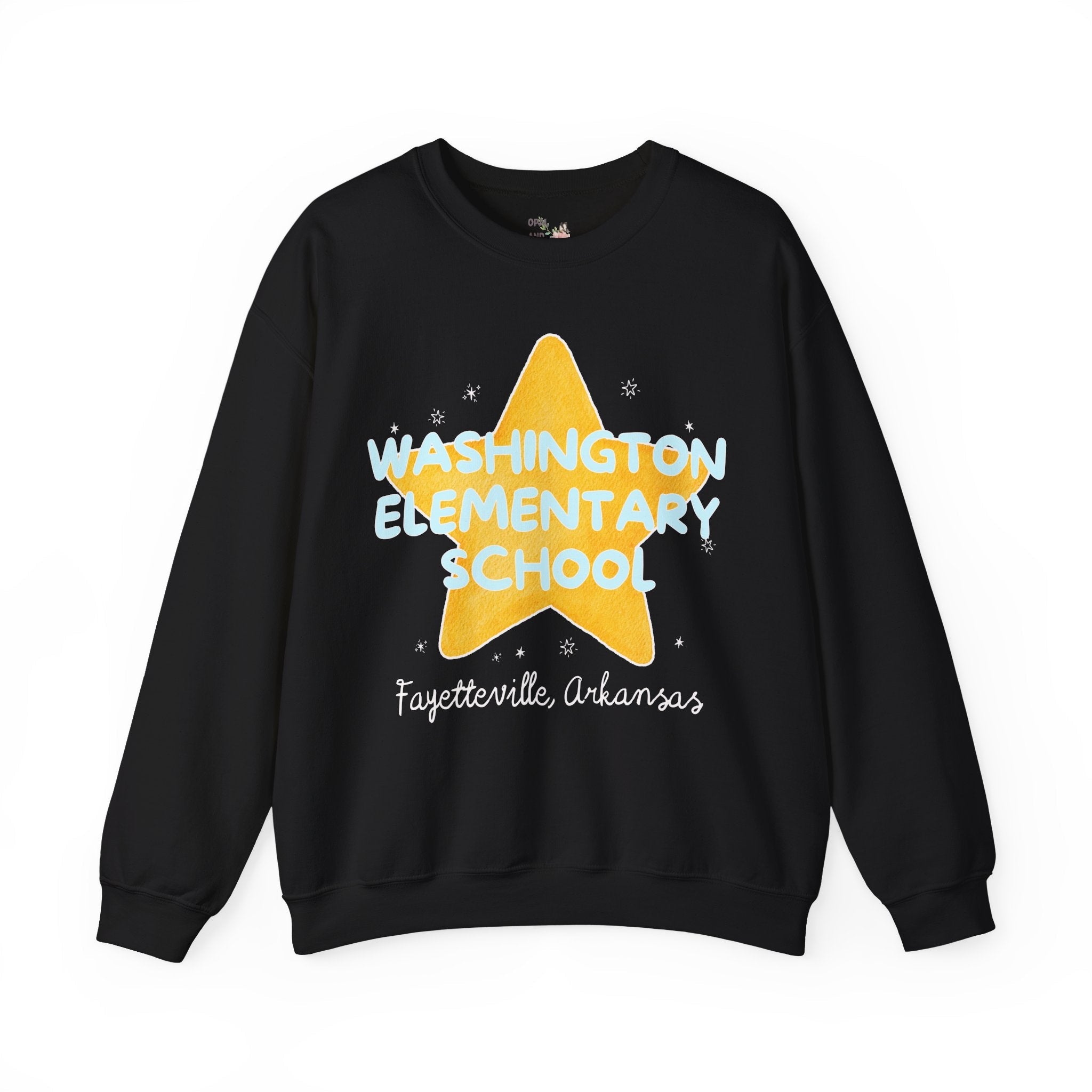 Washington Elementary School Sweatshirt: Retro Star - Opal and June