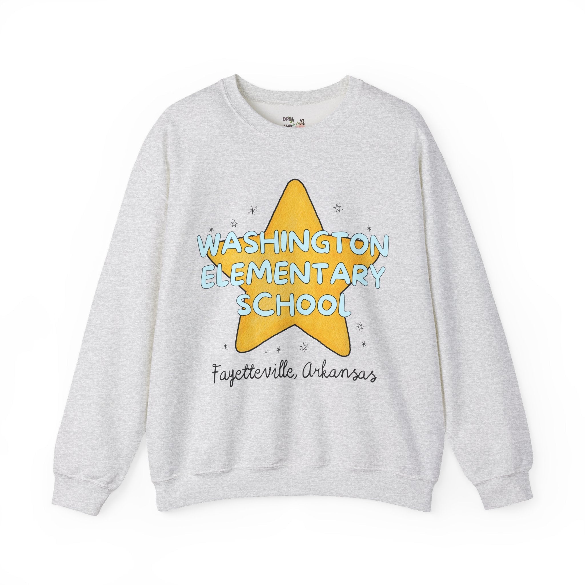 Washington Elementary School Sweatshirt: Retro Star - Opal and June