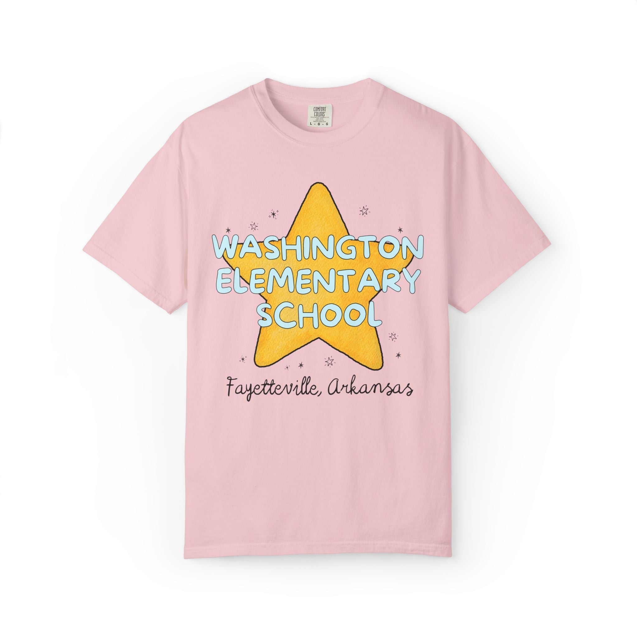 Washington Elementary School Tee Shirt: Retro Star - Opal and June