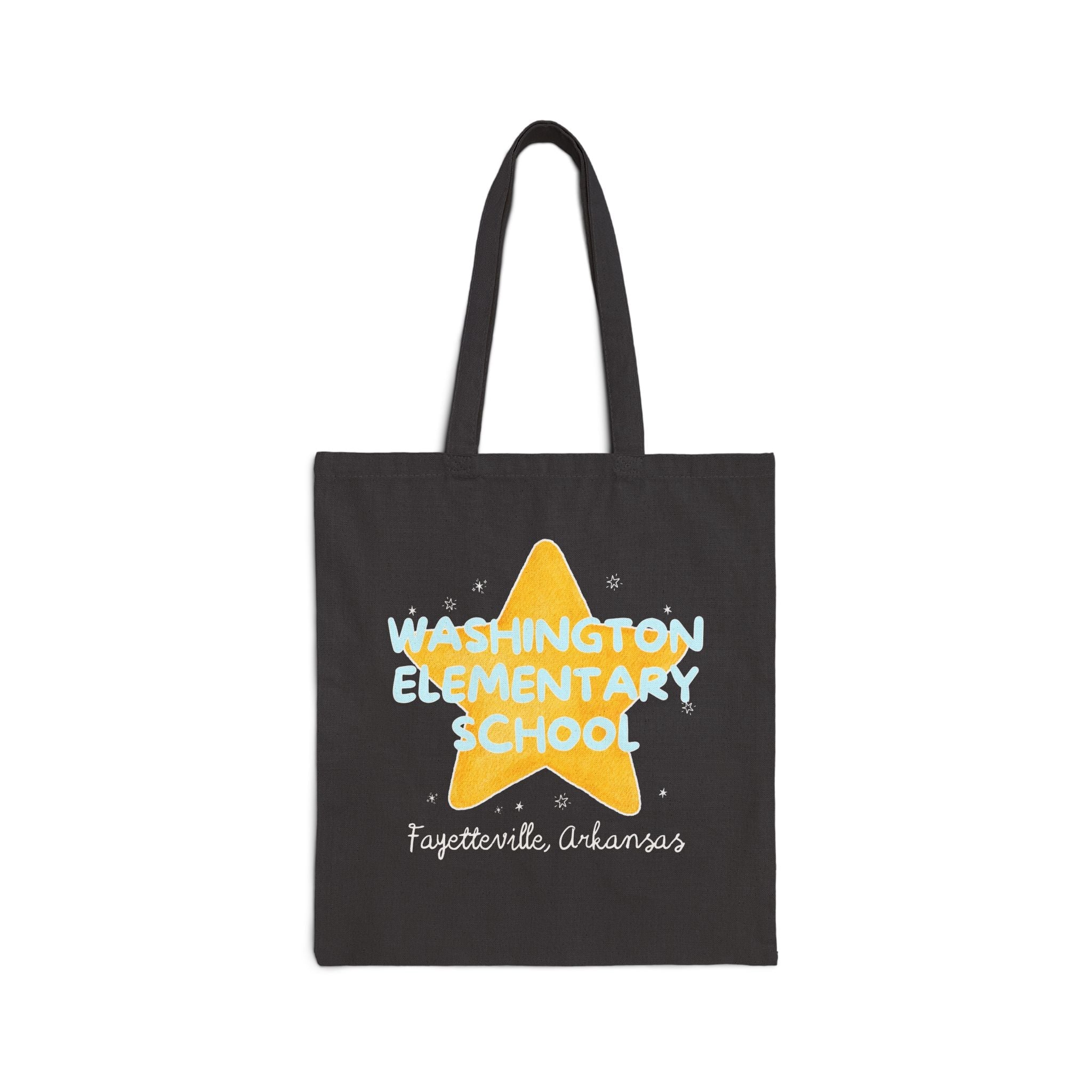 Washington Elementary School Tote Bag: Retro Star - Opal and June