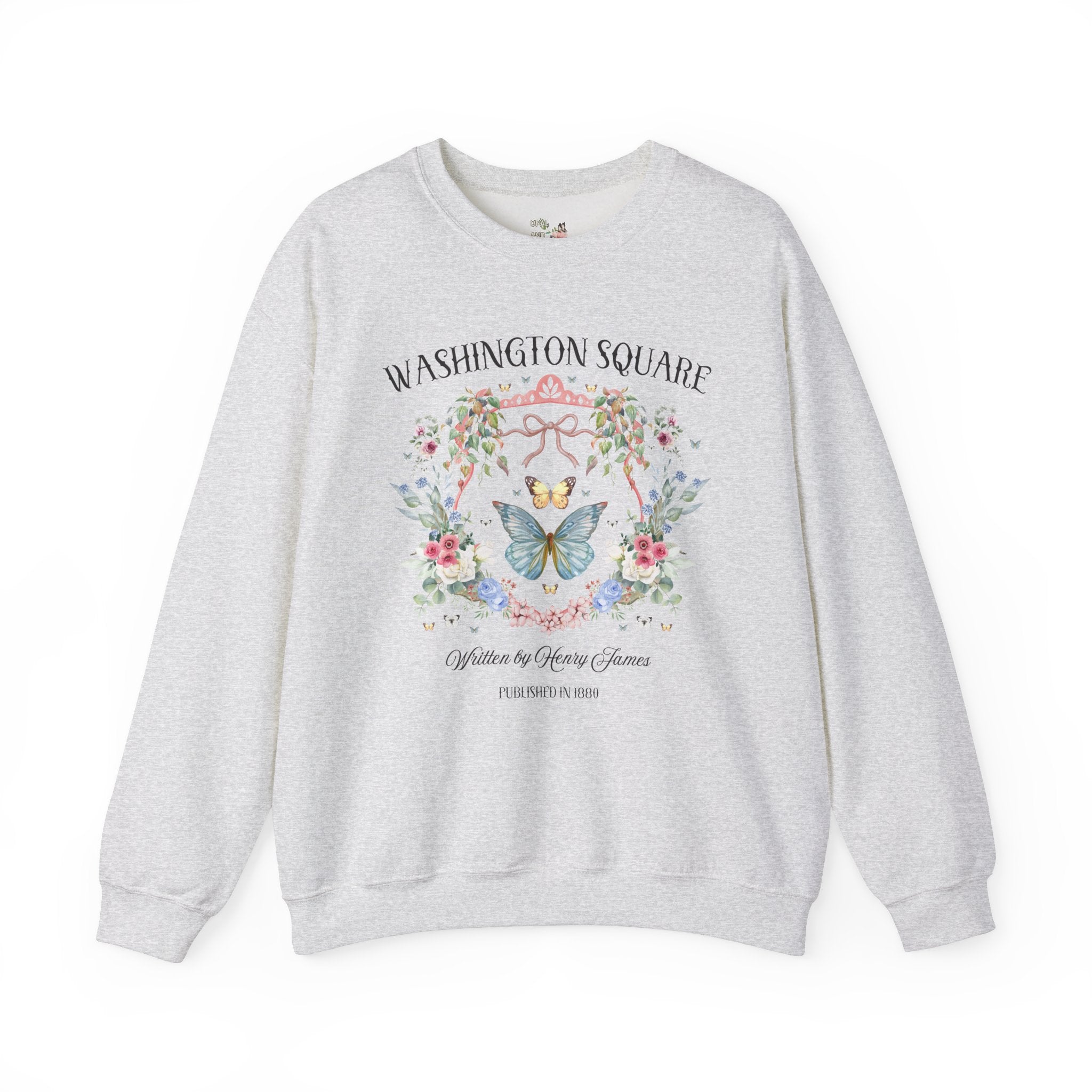 Washington Square by Henry James: Classic American Literature, 19th Century Novel, Humanities Major Gift, Bookish Sweatshirt for Librarian - Opal and June