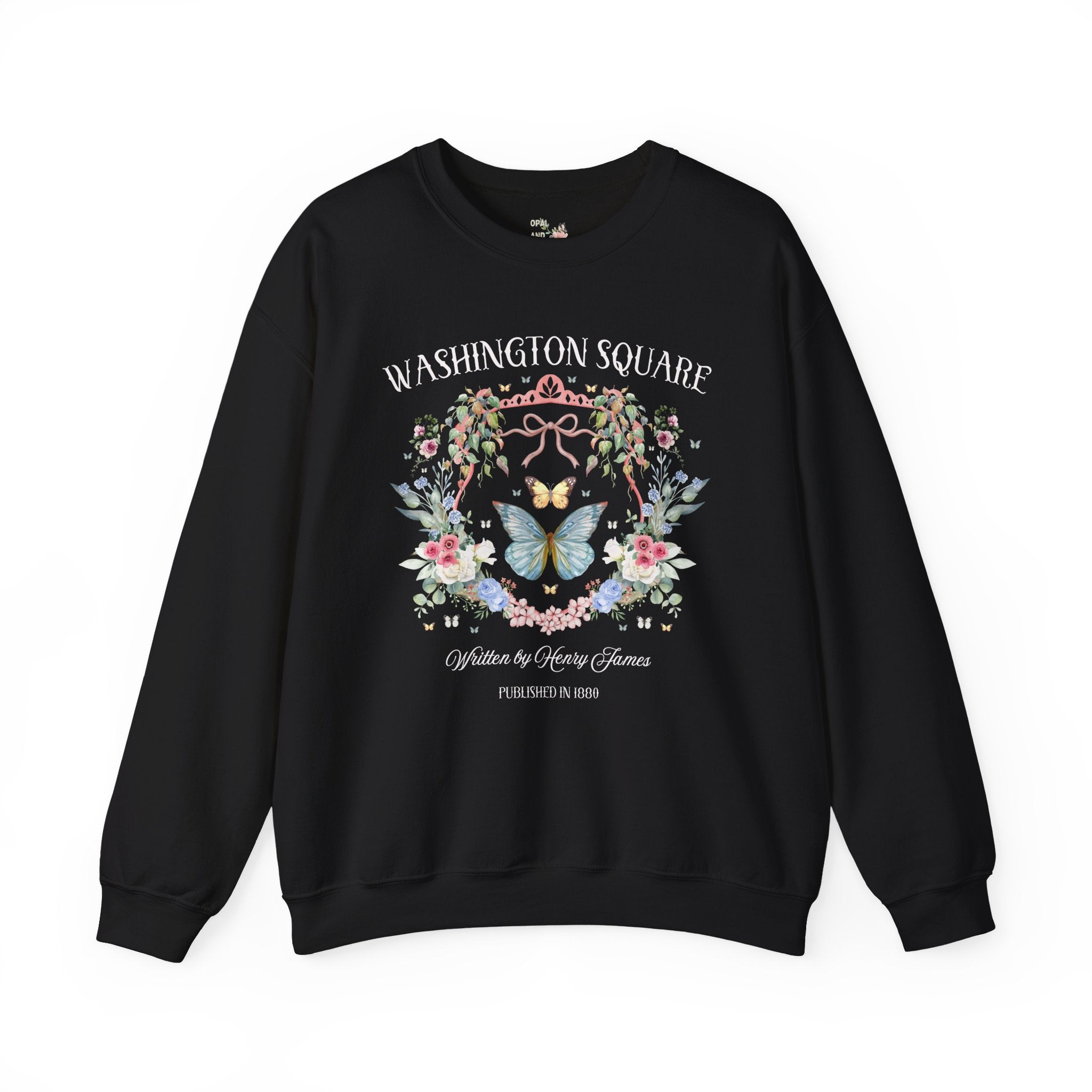 Washington Square by Henry James: Classic American Literature, 19th Century Novel, Humanities Major Gift, Bookish Sweatshirt for Librarian - Opal and June