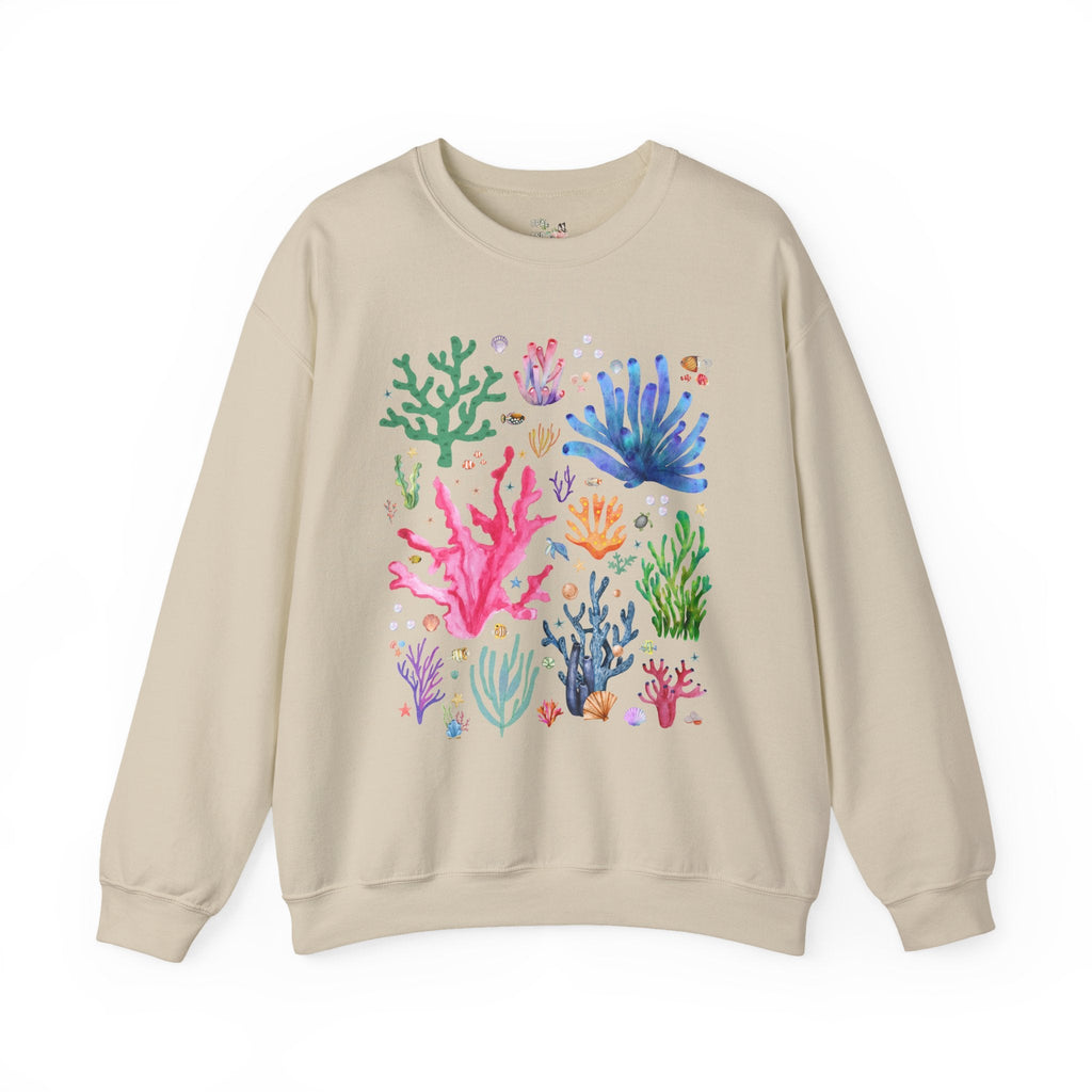 Watercolor Ocean Coral - Opal and June