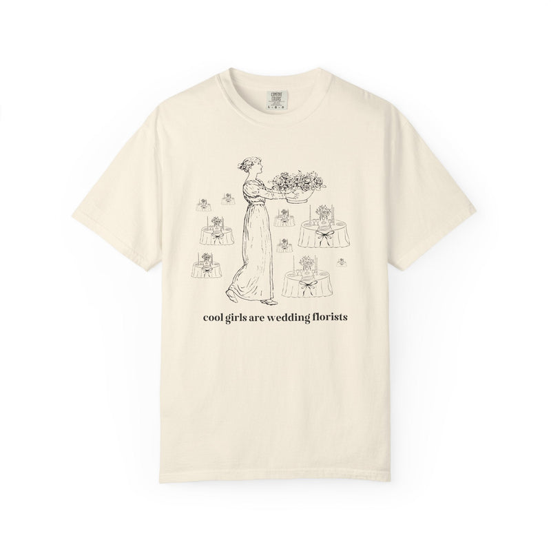 Wedding Florist Gift for Daughter or Friend Who Arranges Wedding Flowers, Funny Saying Florist Tee, New Business Owner Congratulations Gift - Opal and June