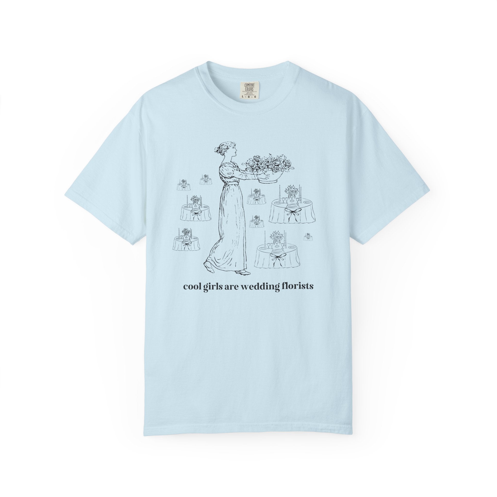 Wedding Florist Gift for Daughter or Friend Who Arranges Wedding Flowers, Funny Saying Florist Tee, New Business Owner Congratulations Gift - Opal and June