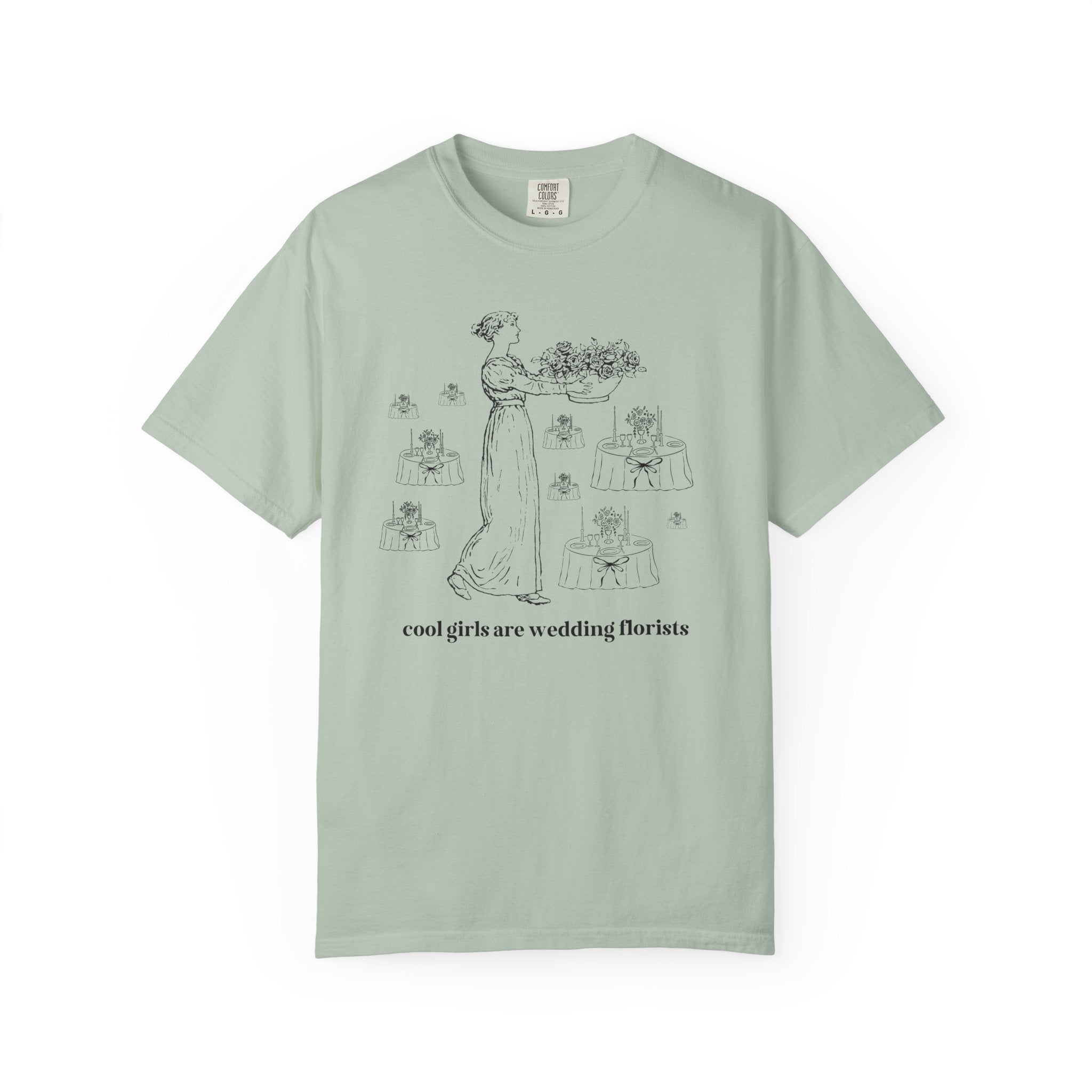 Wedding Florist Gift for Daughter or Friend Who Arranges Wedding Flowers, Funny Saying Florist Tee, New Business Owner Congratulations Gift - Opal and June