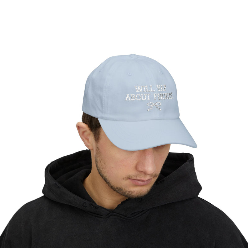 Wedding Photographer Gift: Will Yap About Photos, Thank You Gift, Hat for Family Photographer or Photography Major, Photo Instructor Present - Opal and June