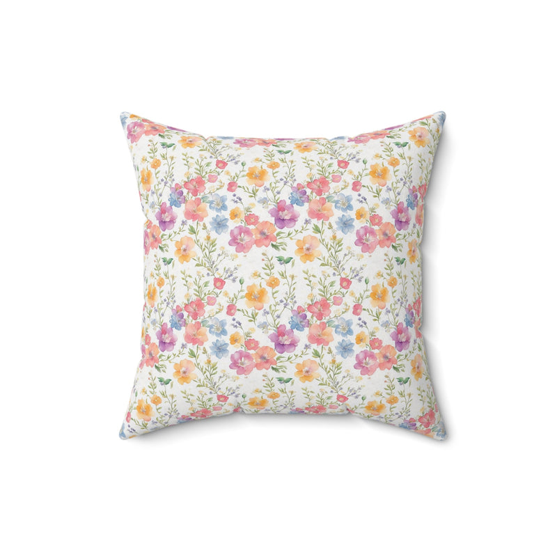 Whimsical Flower Pillow for Office: Cute and Cozy 90s Aesthetic Pillow for Room - Opal and June