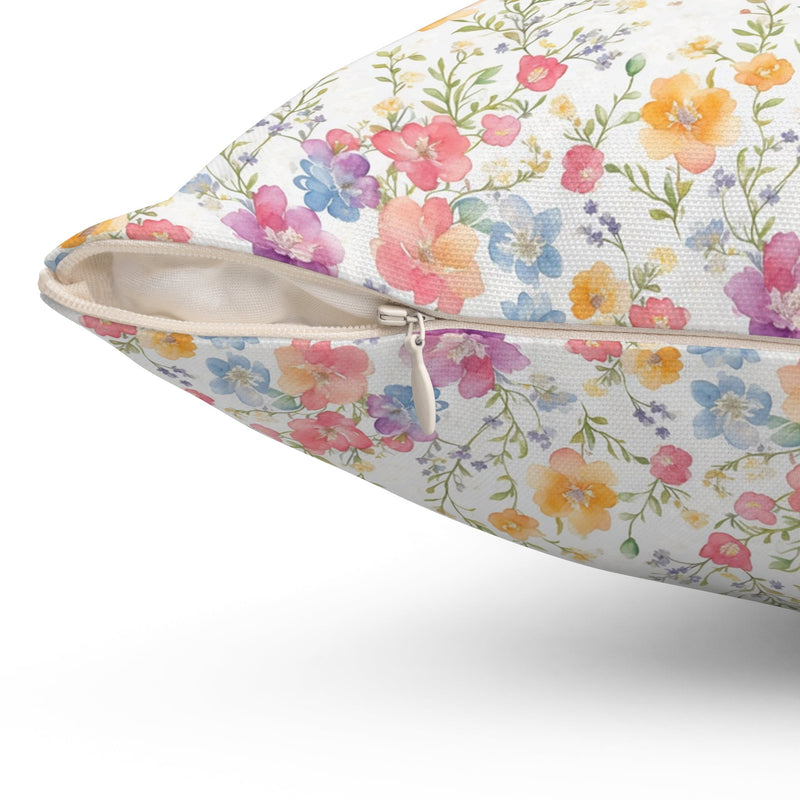 Whimsical Flower Pillow for Office: Cute and Cozy 90s Aesthetic Pillow for Room - Opal and June