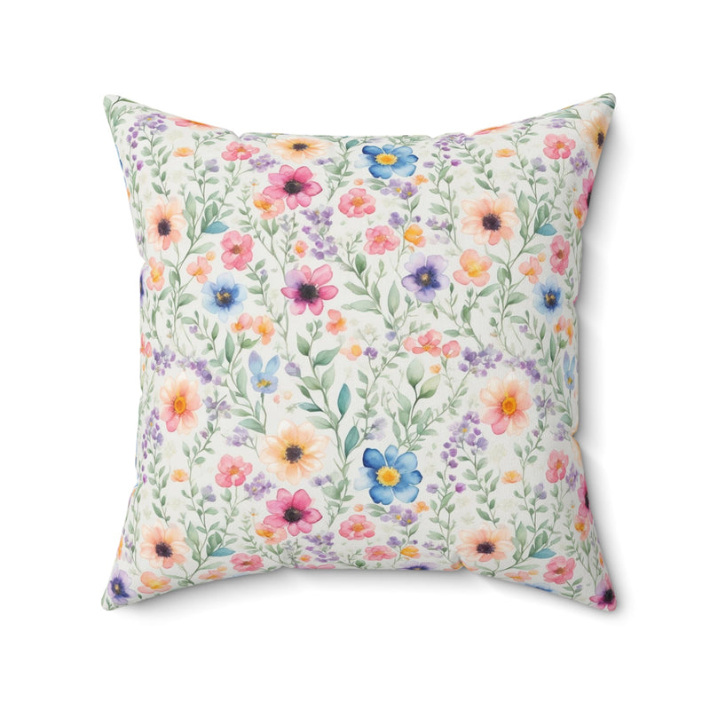 Whimsigoth Photographer Pillow for Photography Office or Studio: Photographs and Coffee, Floral Cottagecore Decor with Boho Butterflies - Opal and June