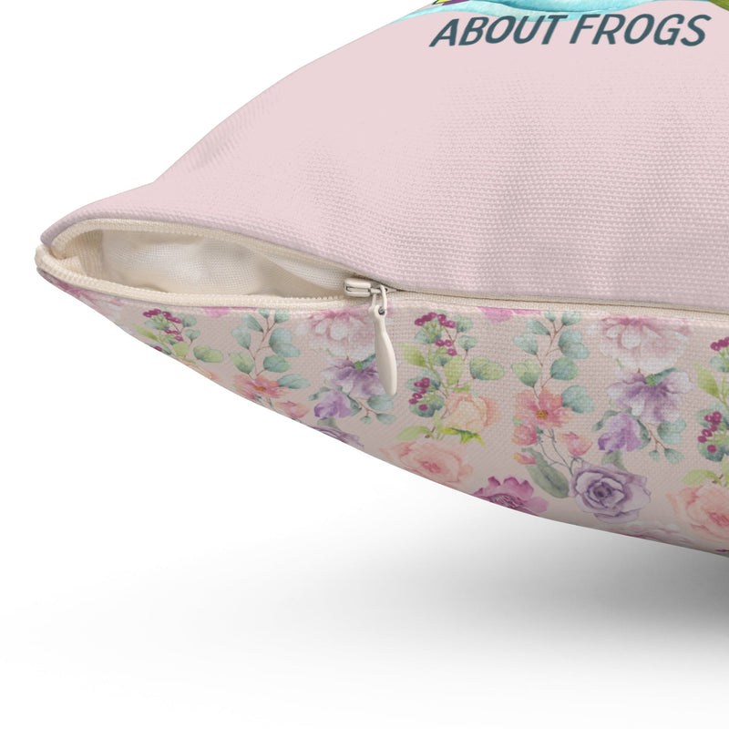 Wild About Frogs Pillow - Opal and June