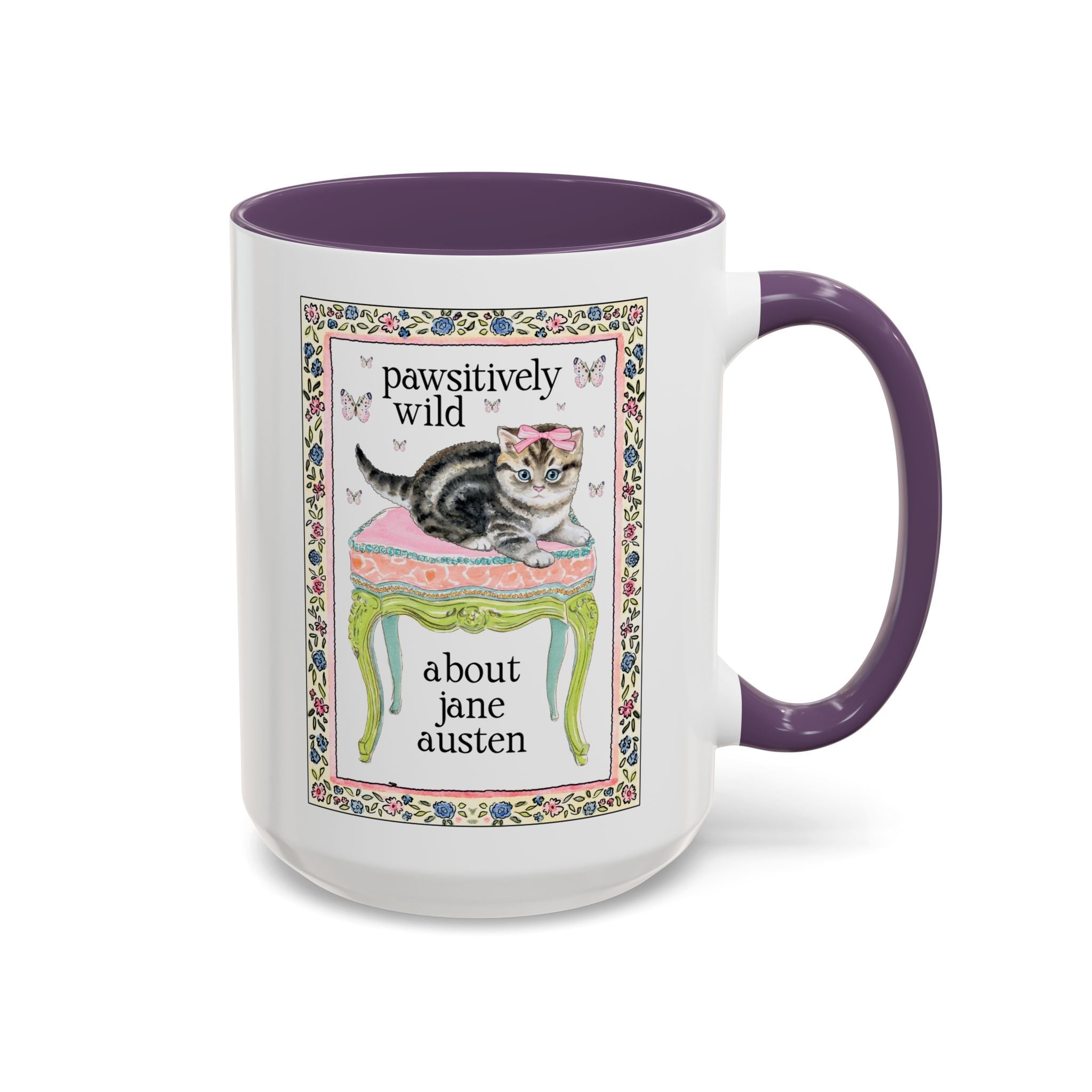 Wild About Jane Austen Mug - Opal and June