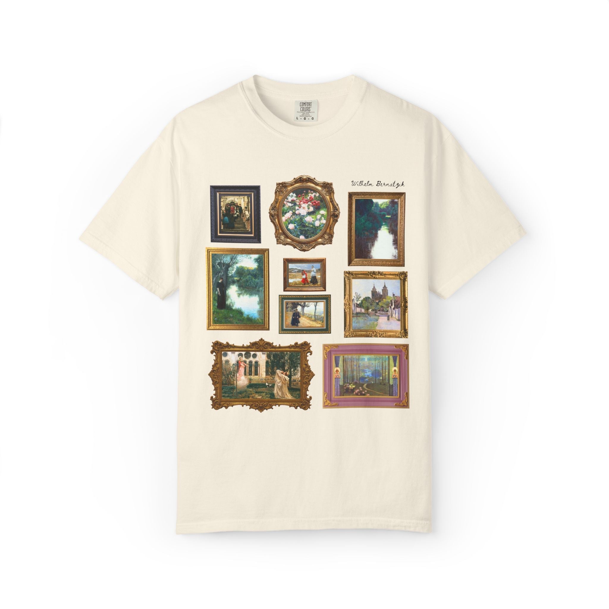 Wilhelm Bernatzik Art History T-Shirt: Famous Paintings, European Art History, Austria - Hungary 19th Century Artist, Humanities Teacher Gift - Opal and June