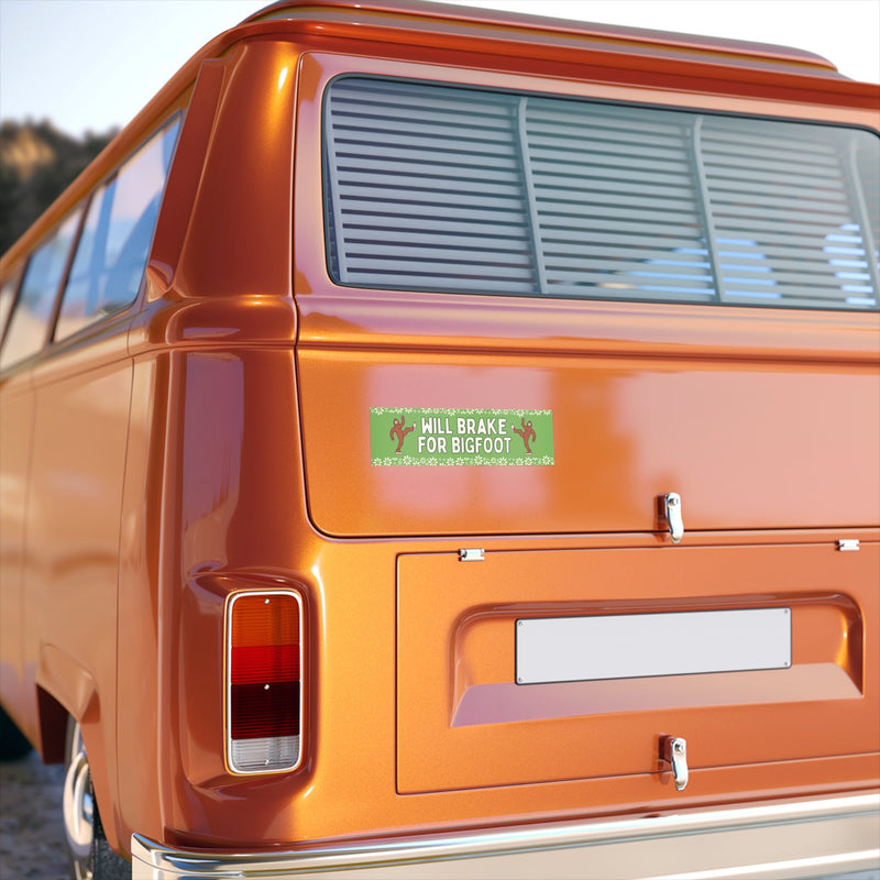 Will Brake for Bigfoot Sticker - Opal and June