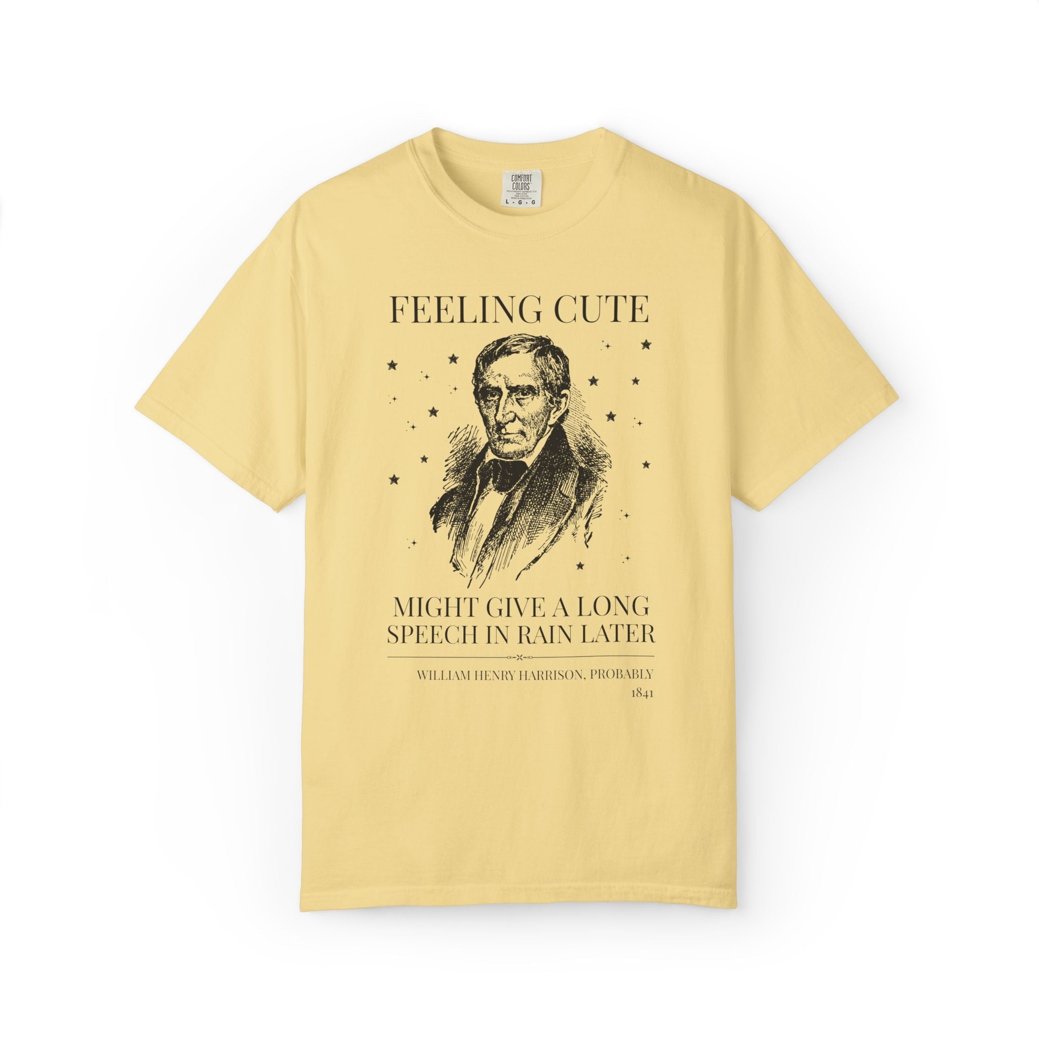 William Henry Harrison: Might Give a Long Speech in the Rain Later - Opal and June