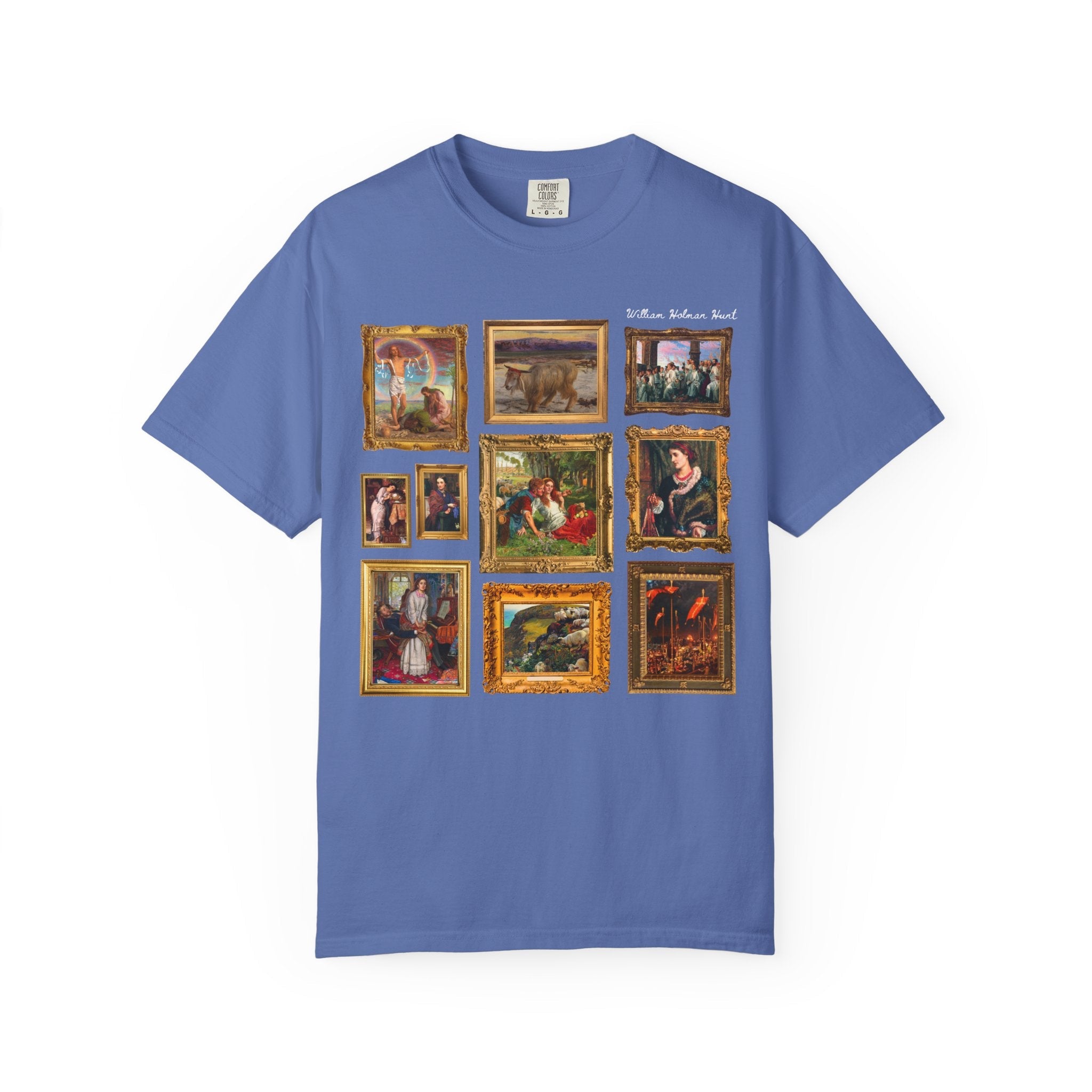 William Holman Hunt Art History T-Shirt, Famous Paintings, 19th Century Art, European Art History, Pre - Raphaelites History or Humanities Tee - Opal and June