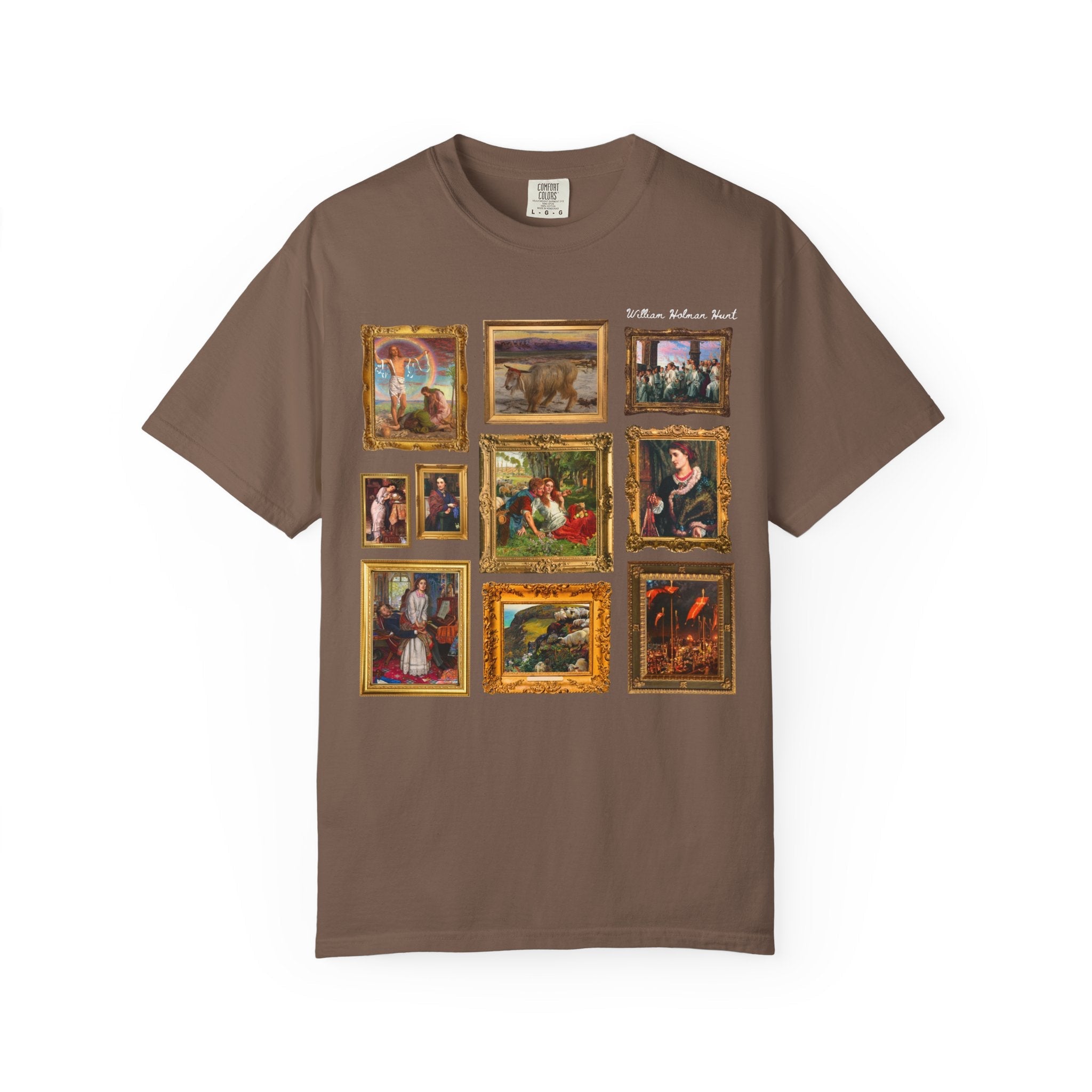 William Holman Hunt Art History T-Shirt, Famous Paintings, 19th Century Art, European Art History, Pre - Raphaelites History or Humanities Tee - Opal and June