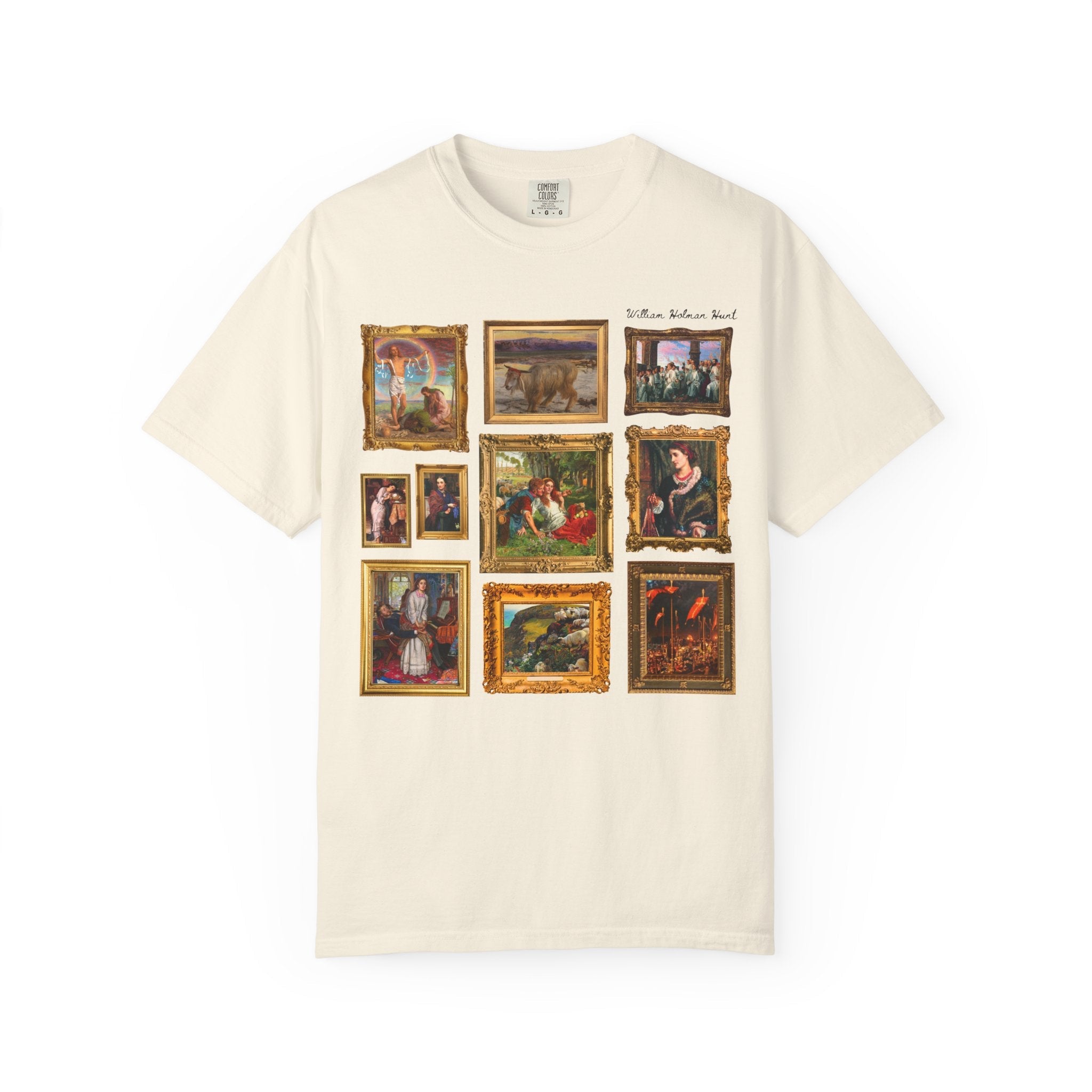 William Holman Hunt Art History T-Shirt, Famous Paintings, 19th Century Art, European Art History, Pre - Raphaelites History or Humanities Tee - Opal and June
