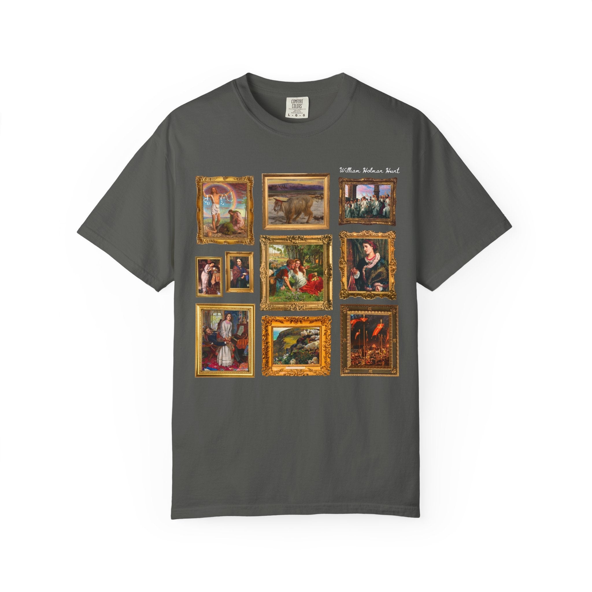 William Holman Hunt Art History T-Shirt, Famous Paintings, 19th Century Art, European Art History, Pre - Raphaelites History or Humanities Tee - Opal and June