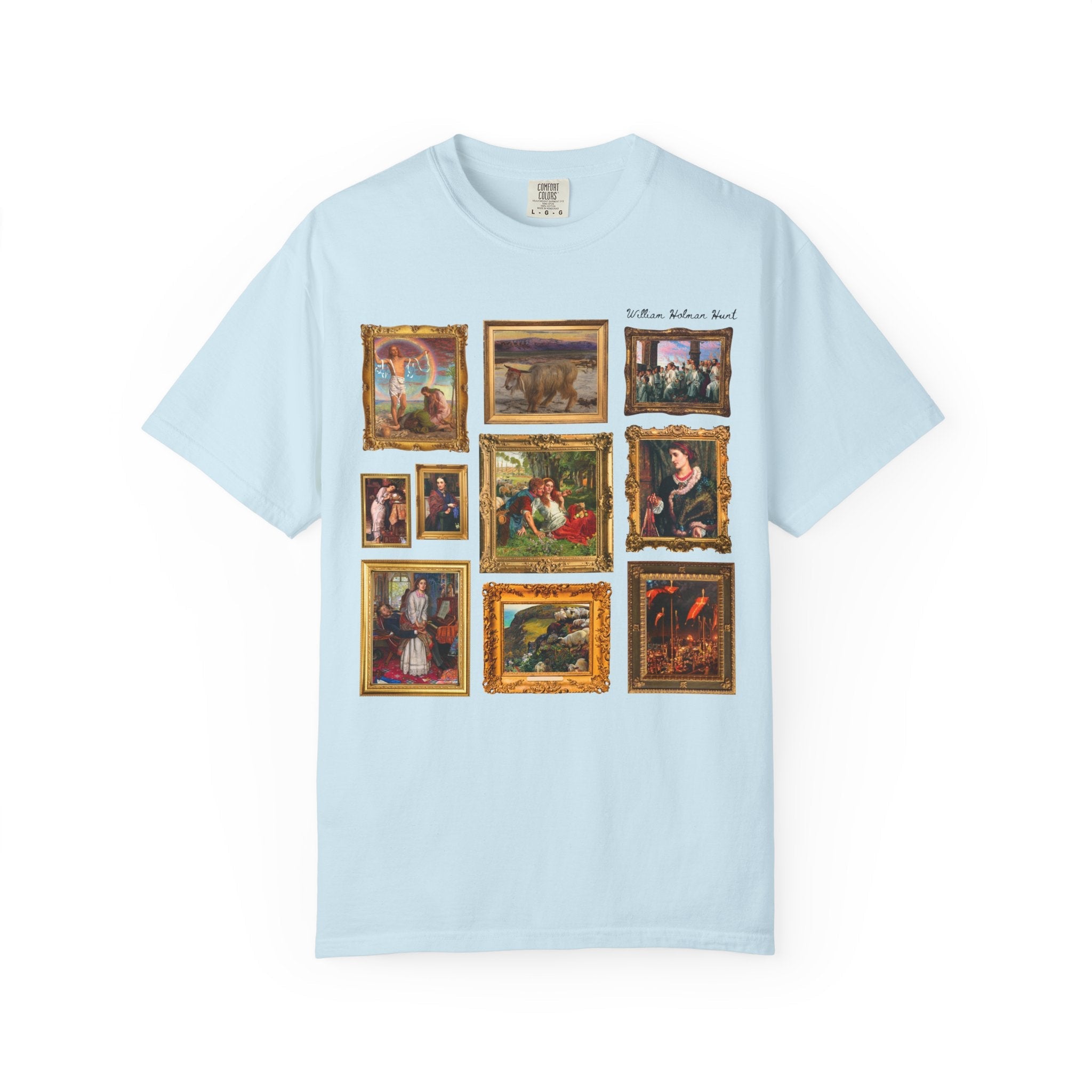 William Holman Hunt Art History T-Shirt, Famous Paintings, 19th Century Art, European Art History, Pre - Raphaelites History or Humanities Tee - Opal and June