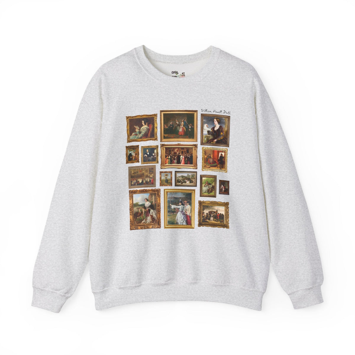 William Powell Frith Art History Lover Sweatshirt for Humanities Teacher or Artist Who Loves Victorian Art, English Art Historian Crewneck - Opal and June