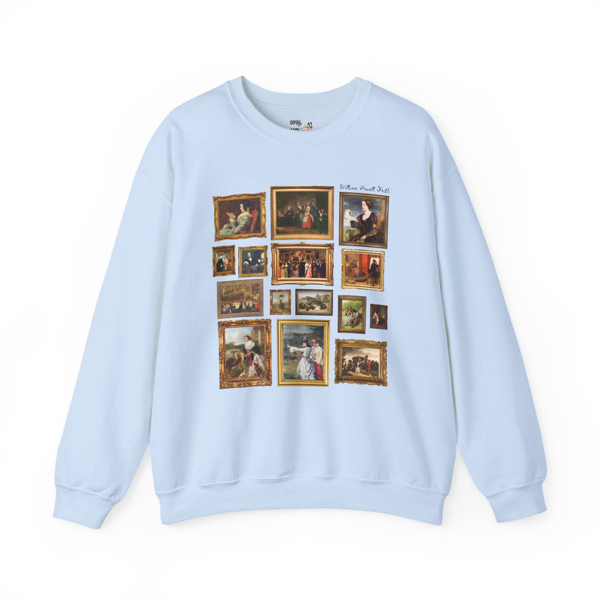 William Powell Frith Art History Lover Sweatshirt for Humanities Teacher or Artist Who Loves Victorian Art, English Art Historian Crewneck - Opal and June