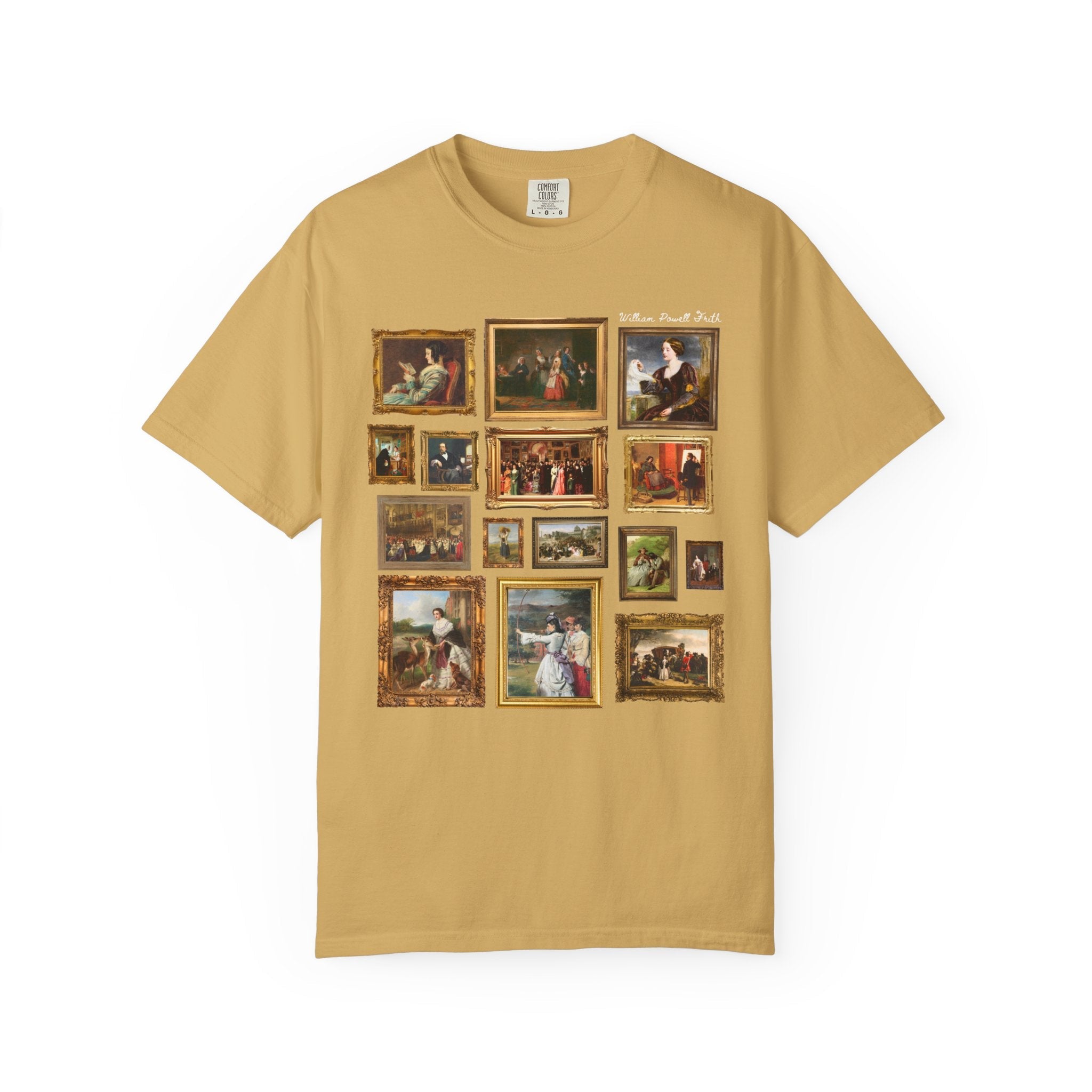 William Powell Frith Art History Lover Tee Shirt - Opal and June