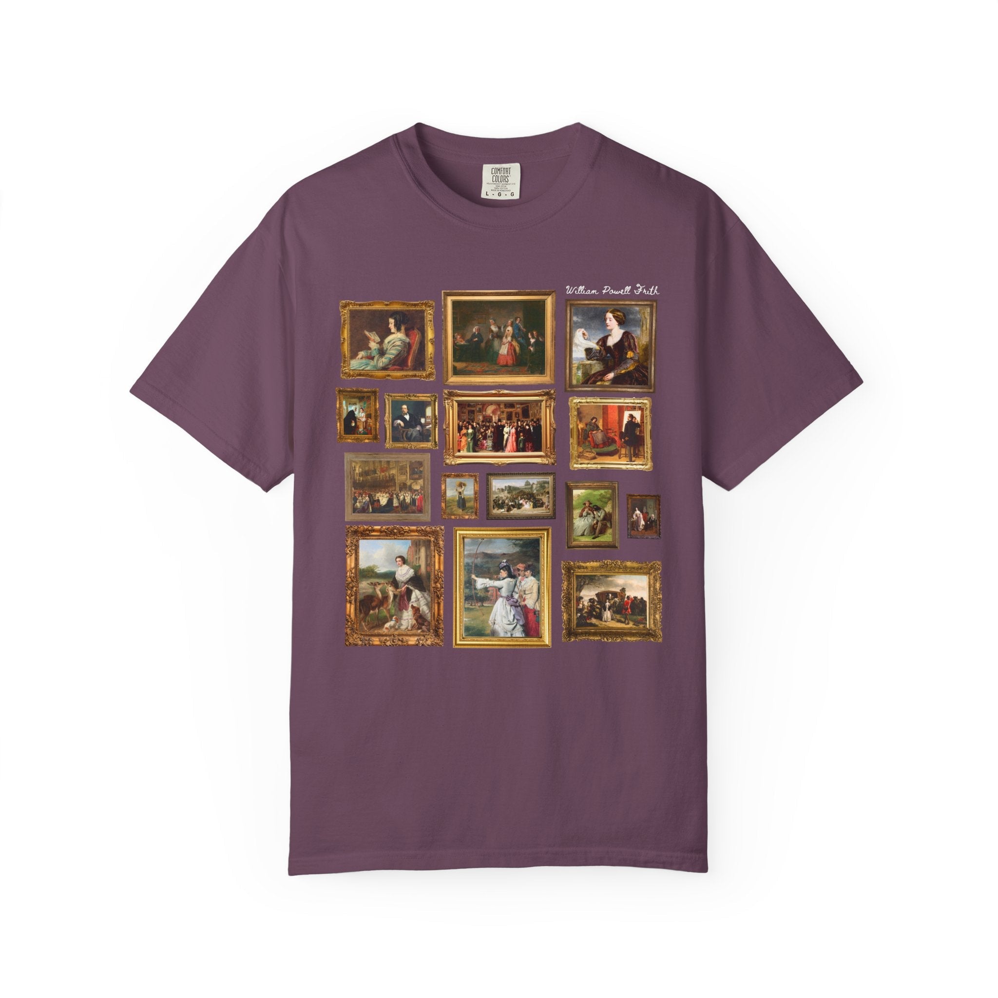 William Powell Frith Art History Lover Tee Shirt - Opal and June