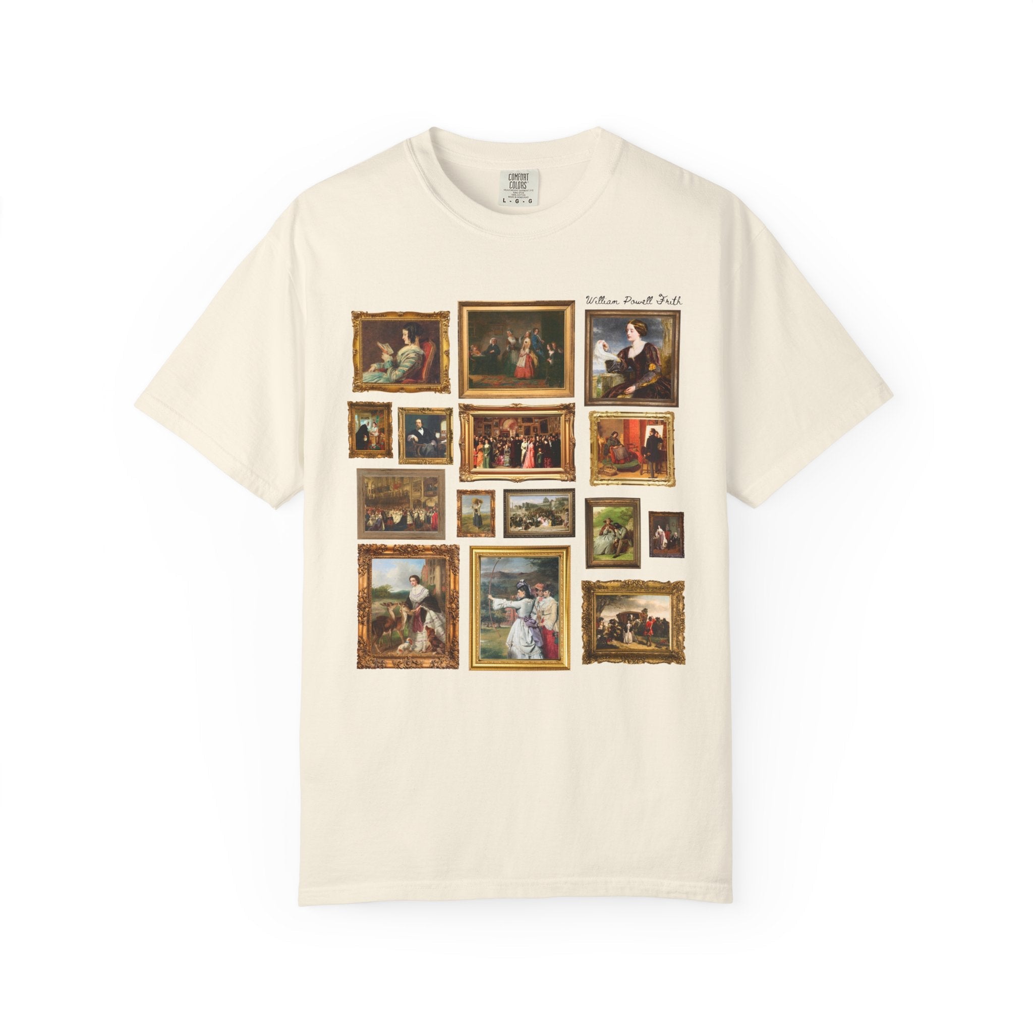 William Powell Frith Art History Lover Tee Shirt - Opal and June
