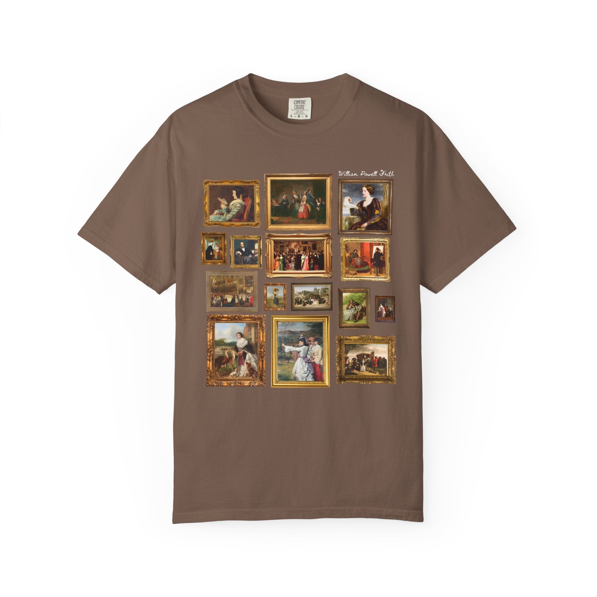 William Powell Frith Art History Lover Tee Shirt - Opal and June