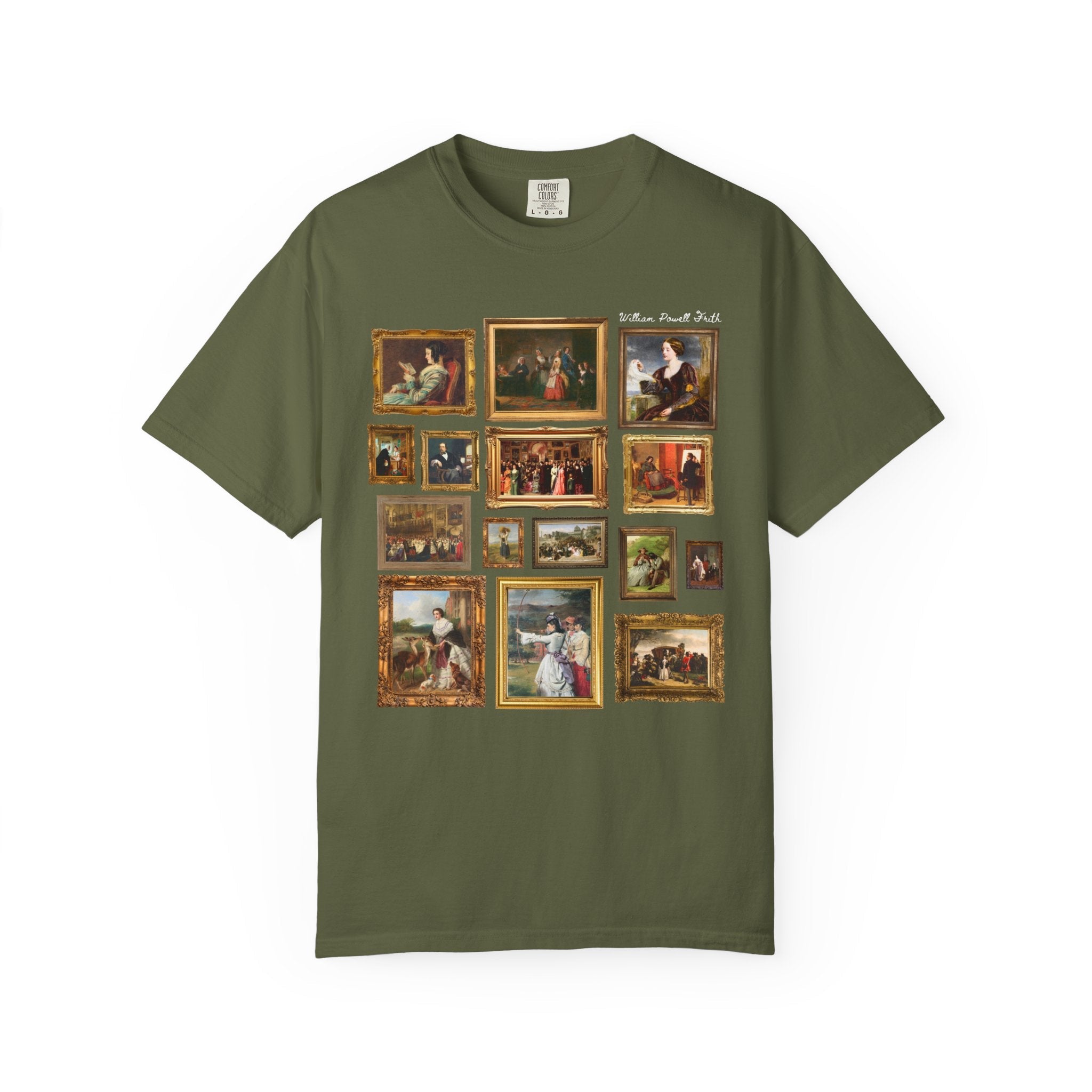 William Powell Frith Art History Lover Tee Shirt - Opal and June