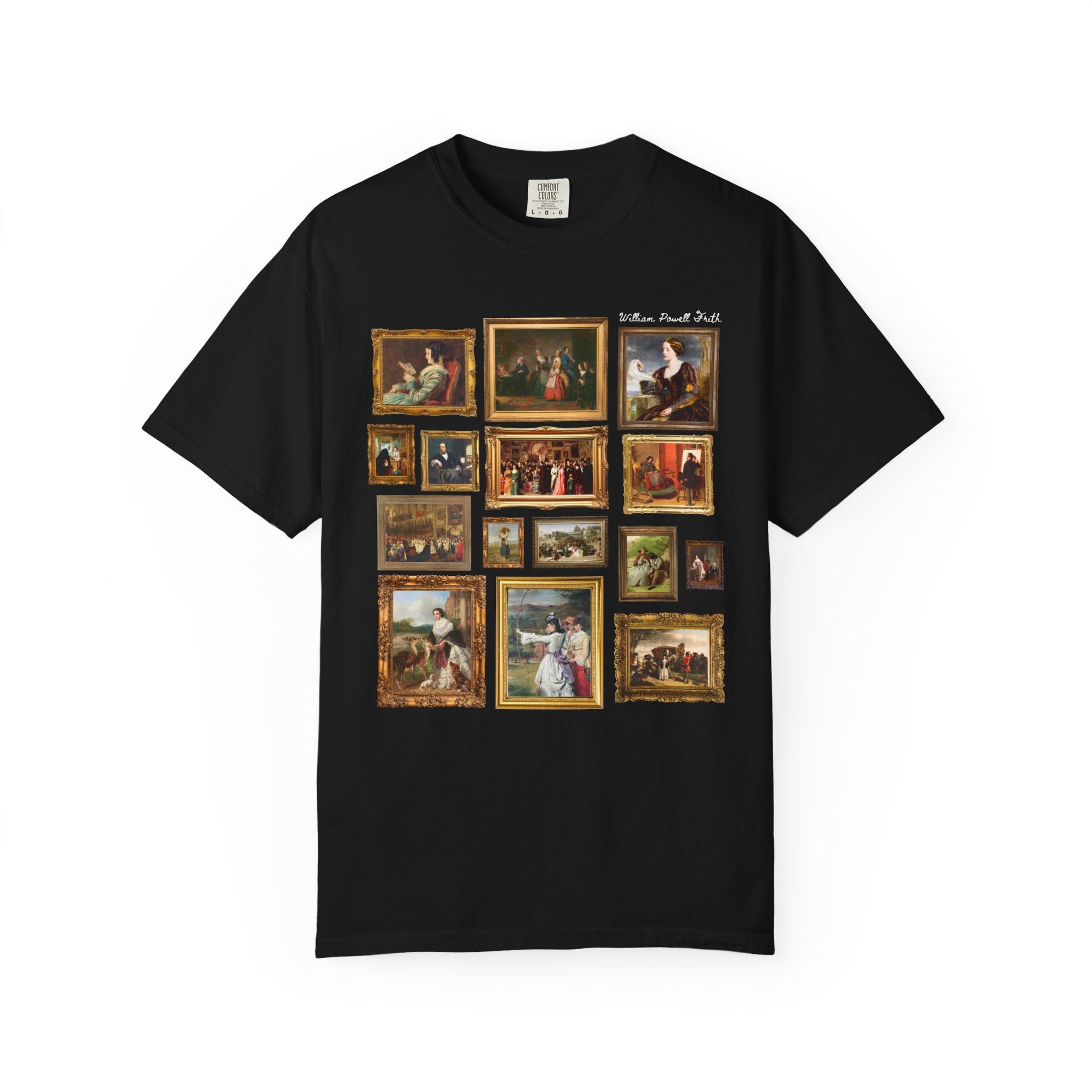 William Powell Frith Art History Lover Tee Shirt - Opal and June
