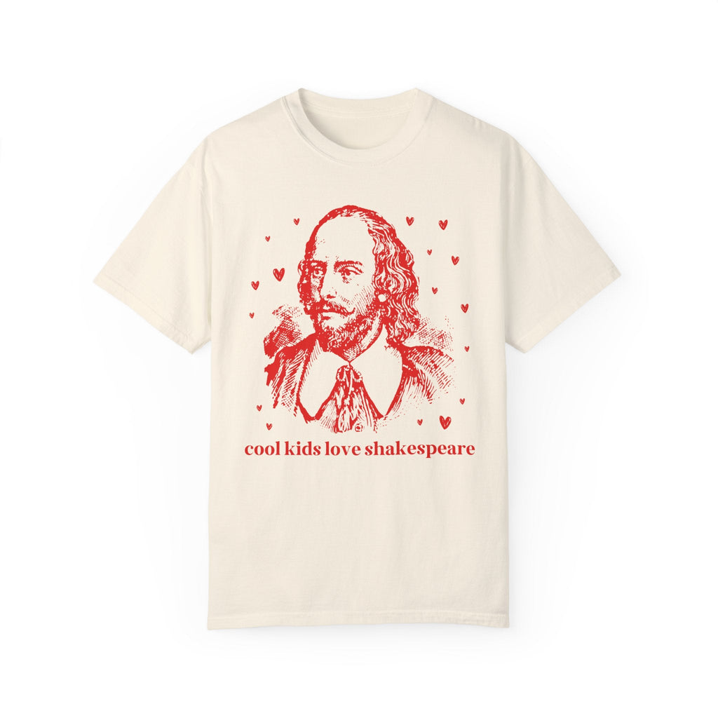 William Shakespeare Book Lover Gift for English Major or Reader Who Loves Classic Literature, 16th Century Plays, Cute Bookish Librarian Tee - Opal and June