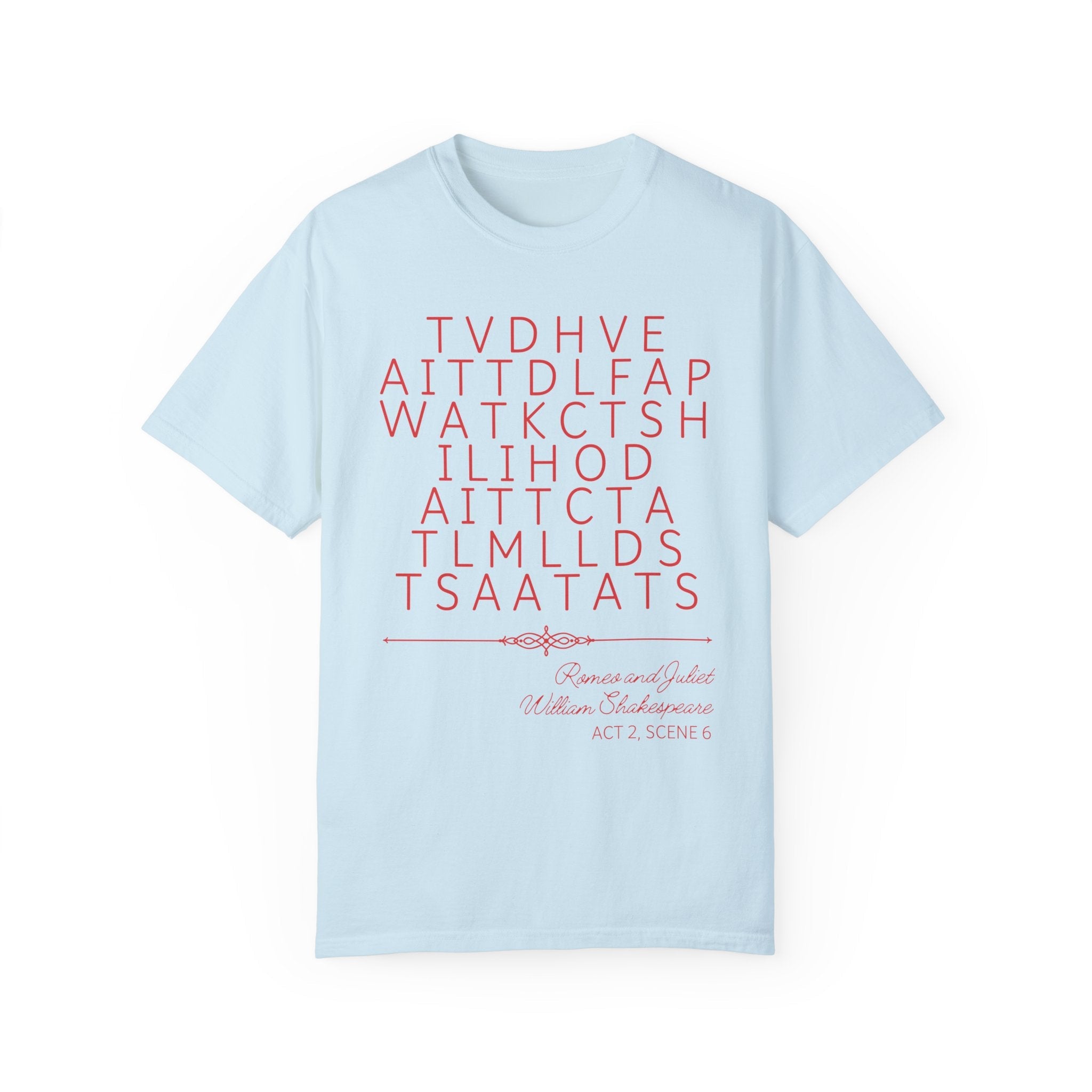 William Shakespeare Romeo and Juliet Shirt - Opal and June