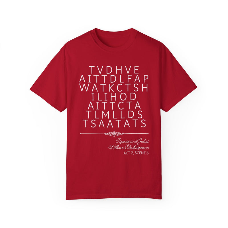 William Shakespeare Romeo and Juliet Shirt - Opal and June