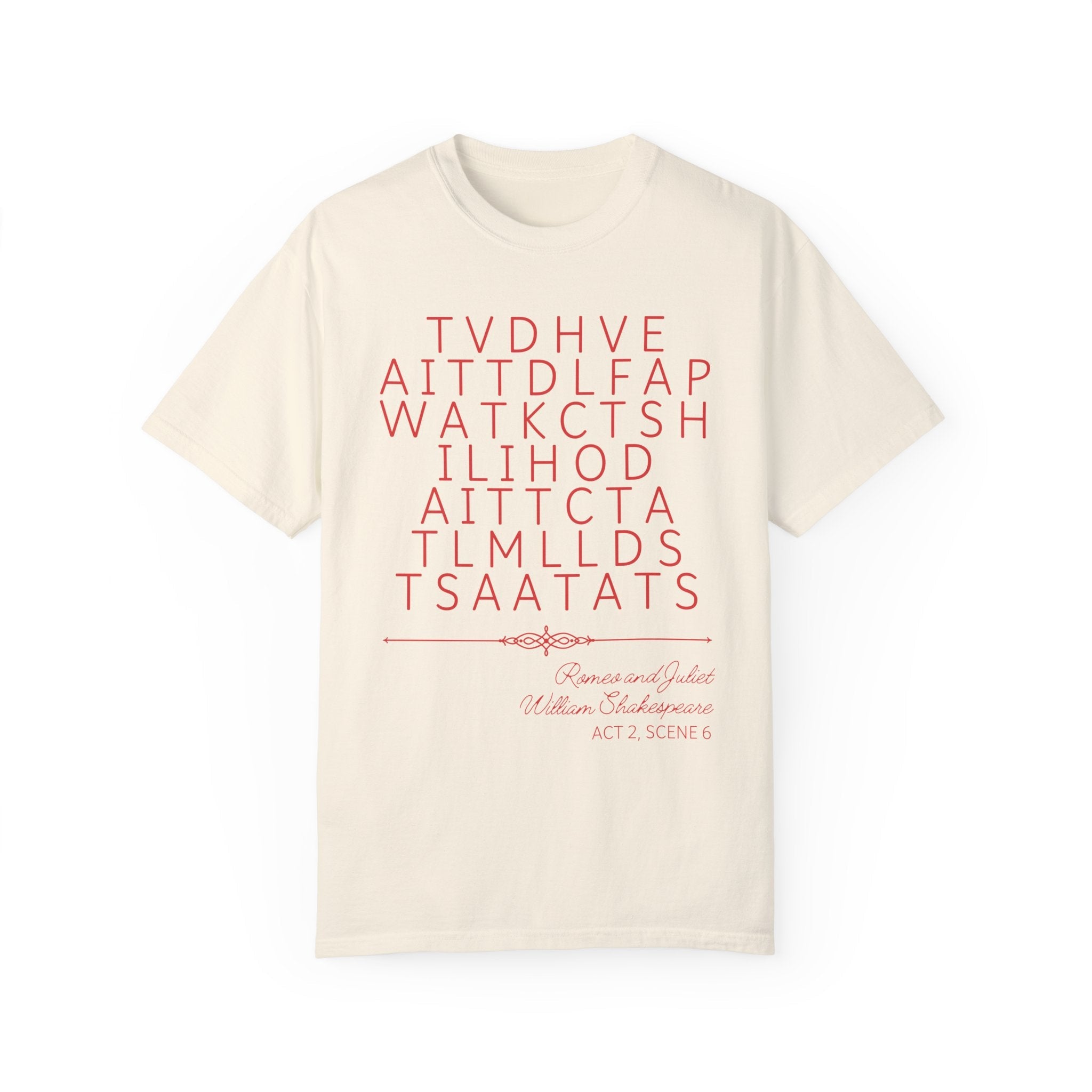 William Shakespeare Romeo and Juliet Shirt - Opal and June