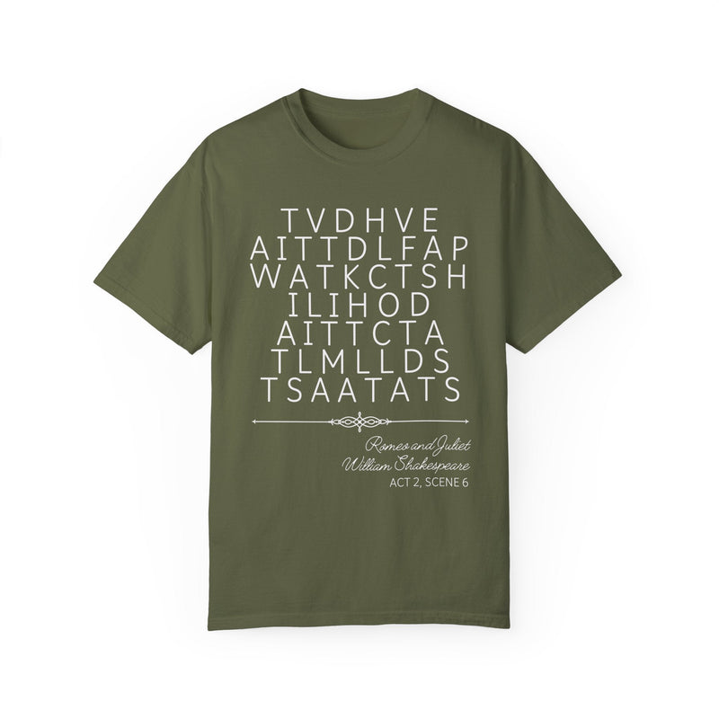 William Shakespeare Romeo and Juliet Shirt - Opal and June