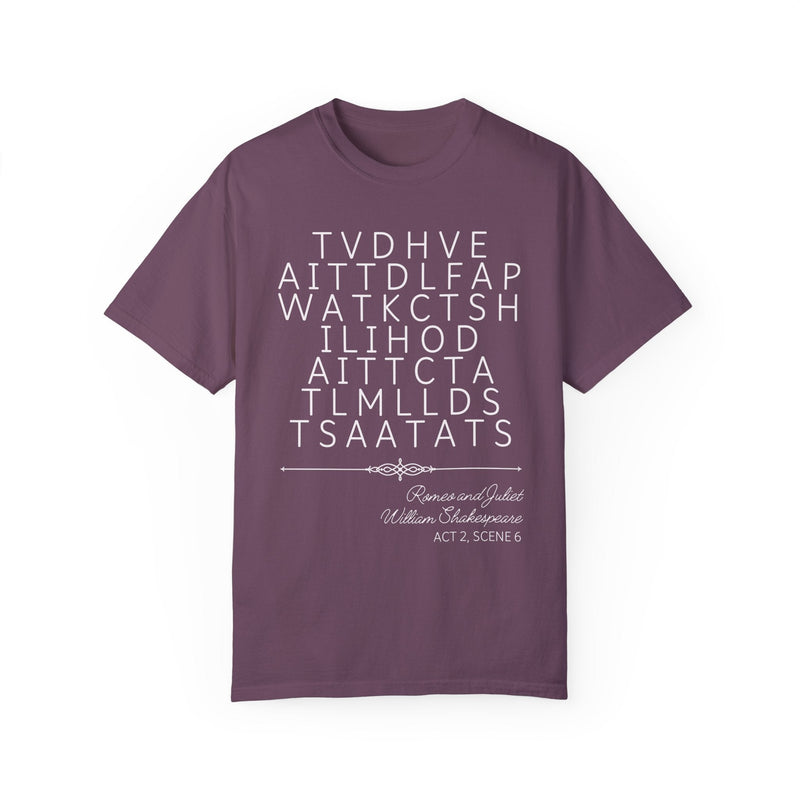 William Shakespeare Romeo and Juliet Shirt - Opal and June